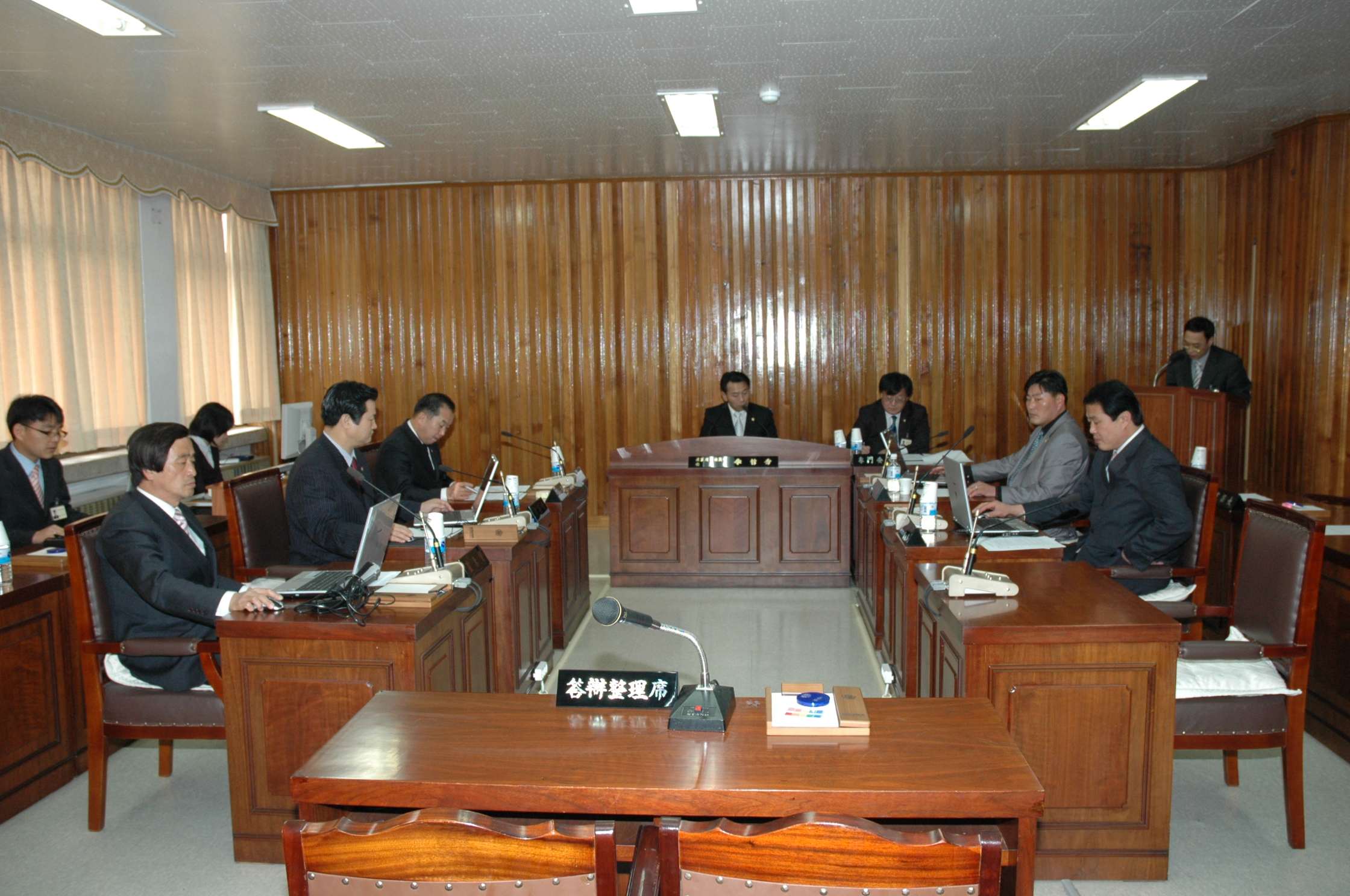 제141회 당진군의회(임시회) 산업건설위원회 운영_0