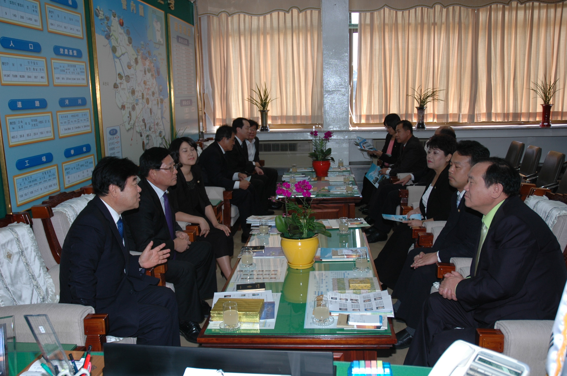 인천시 동구의회 우리군 의회방문