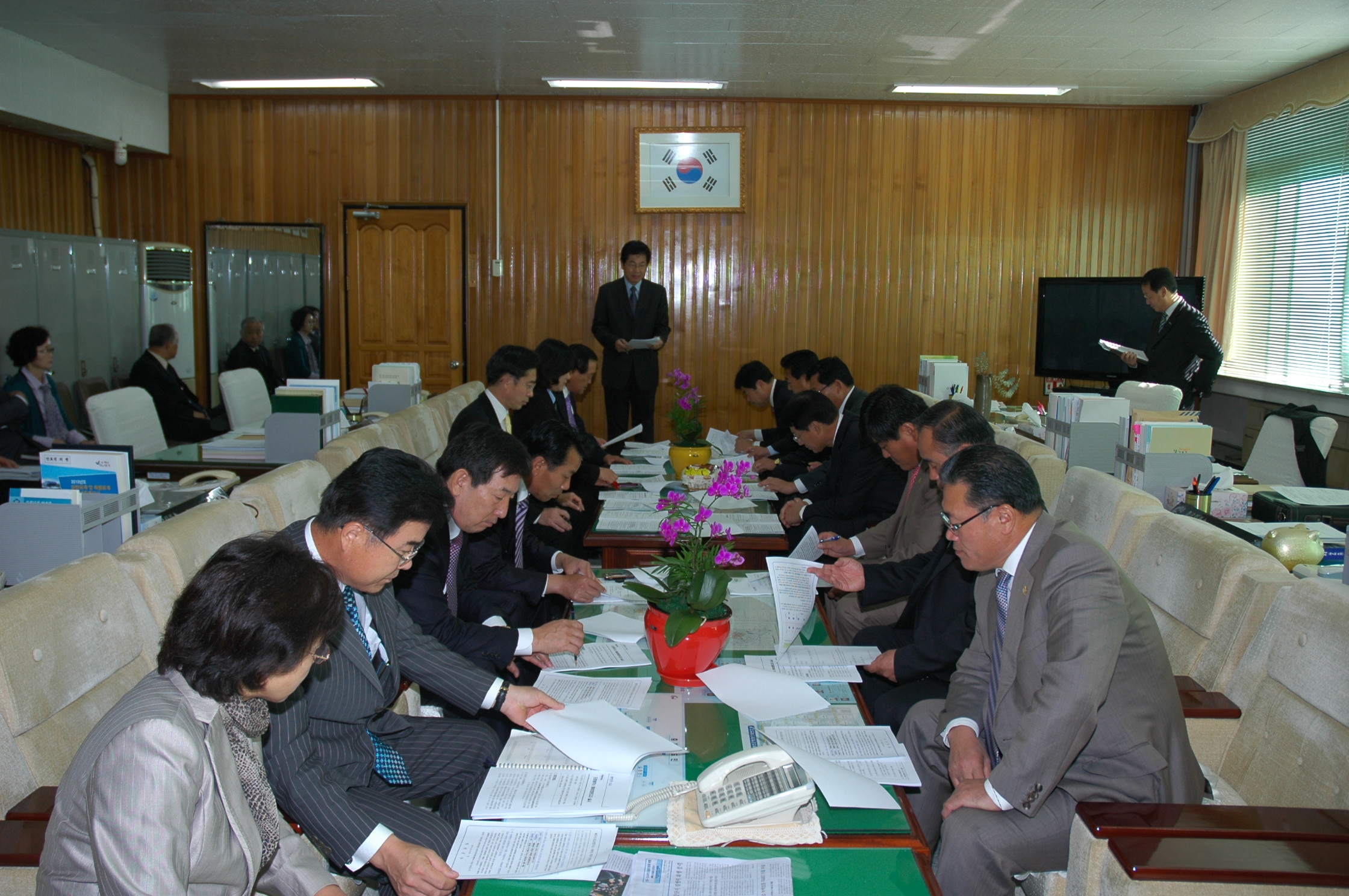 의회와 행정과의 만남의 날