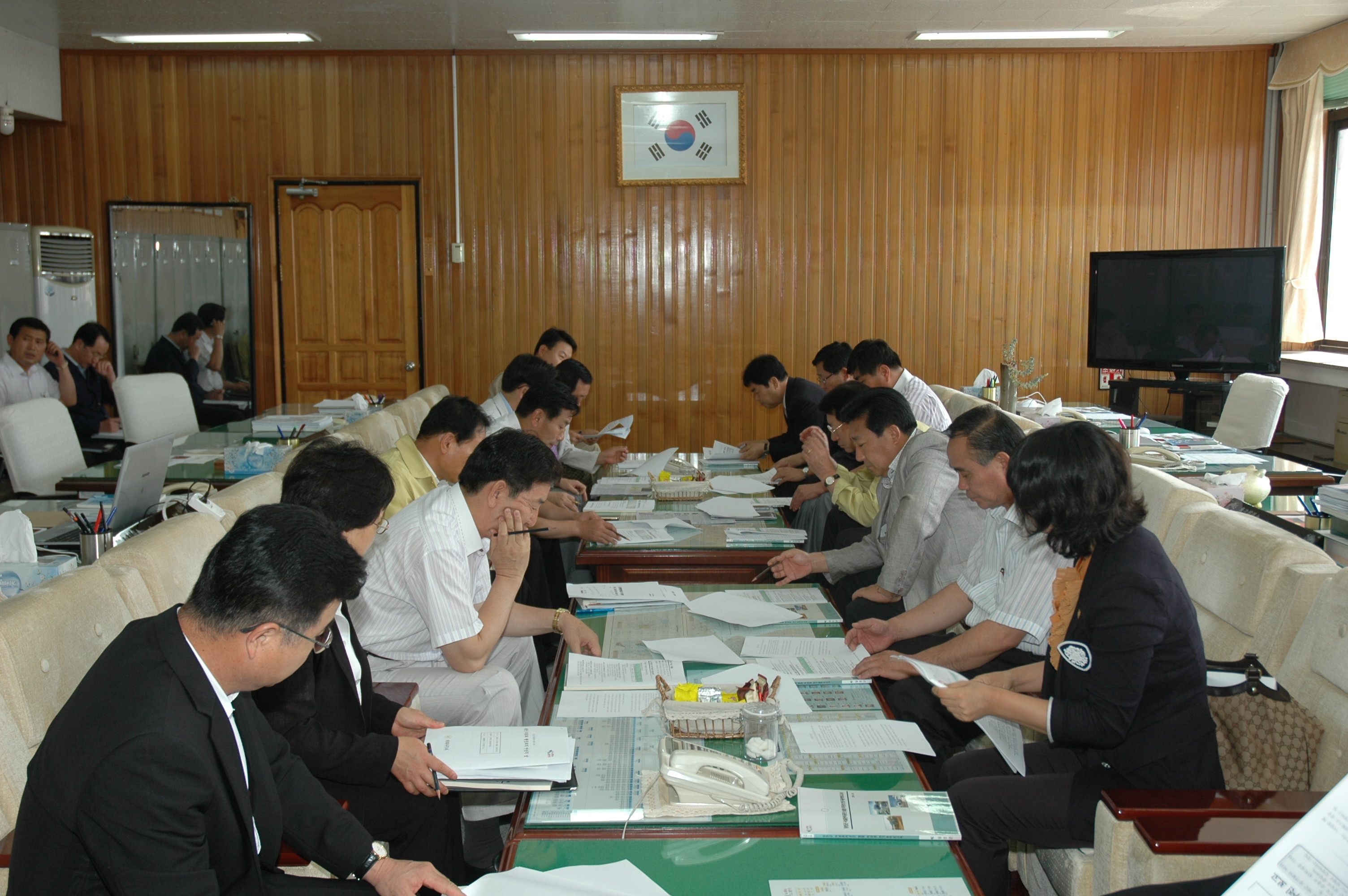 8월중 의회와 행정과의 만남의 날