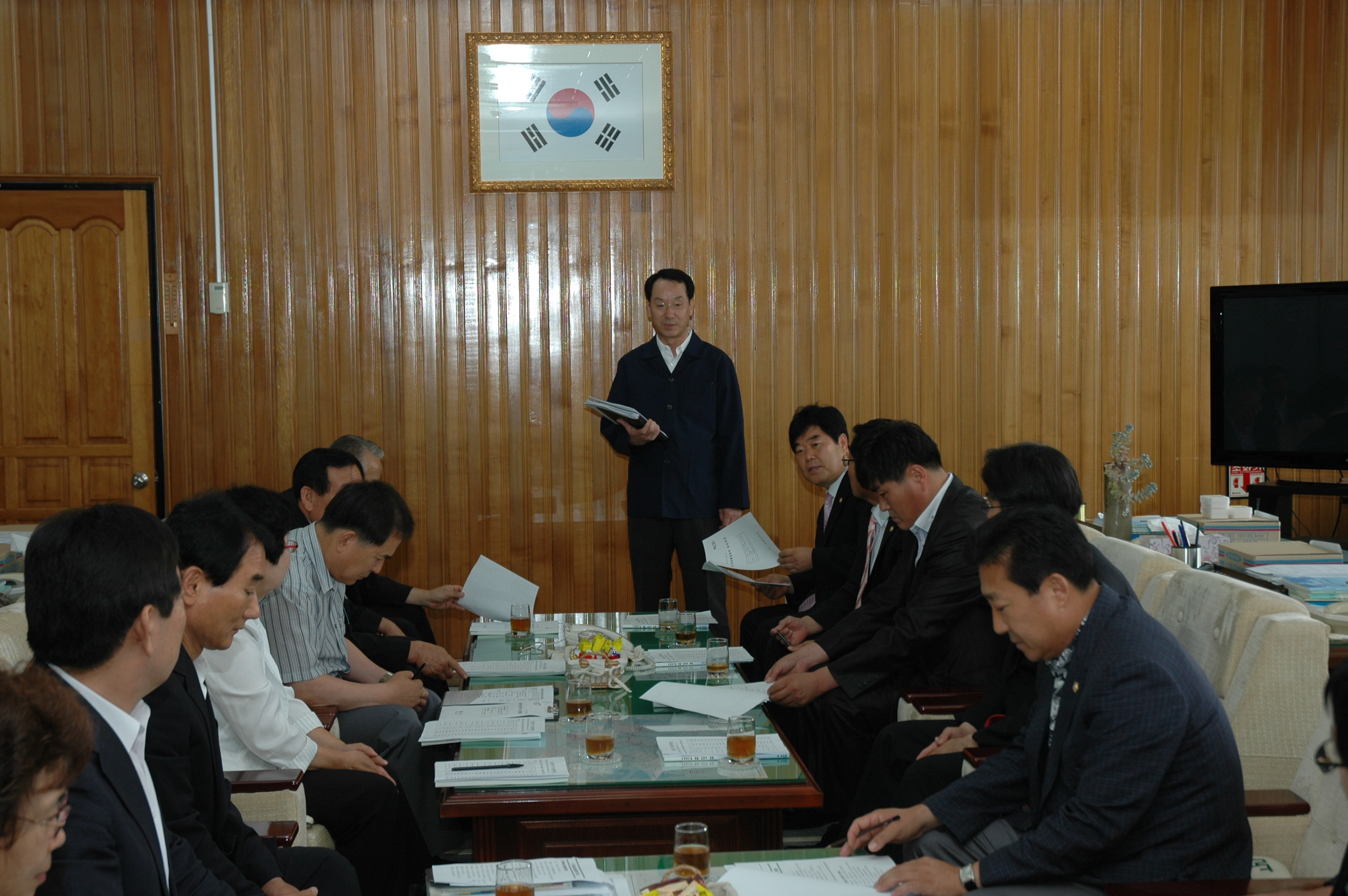 의회와 행정과의 만남의 날 