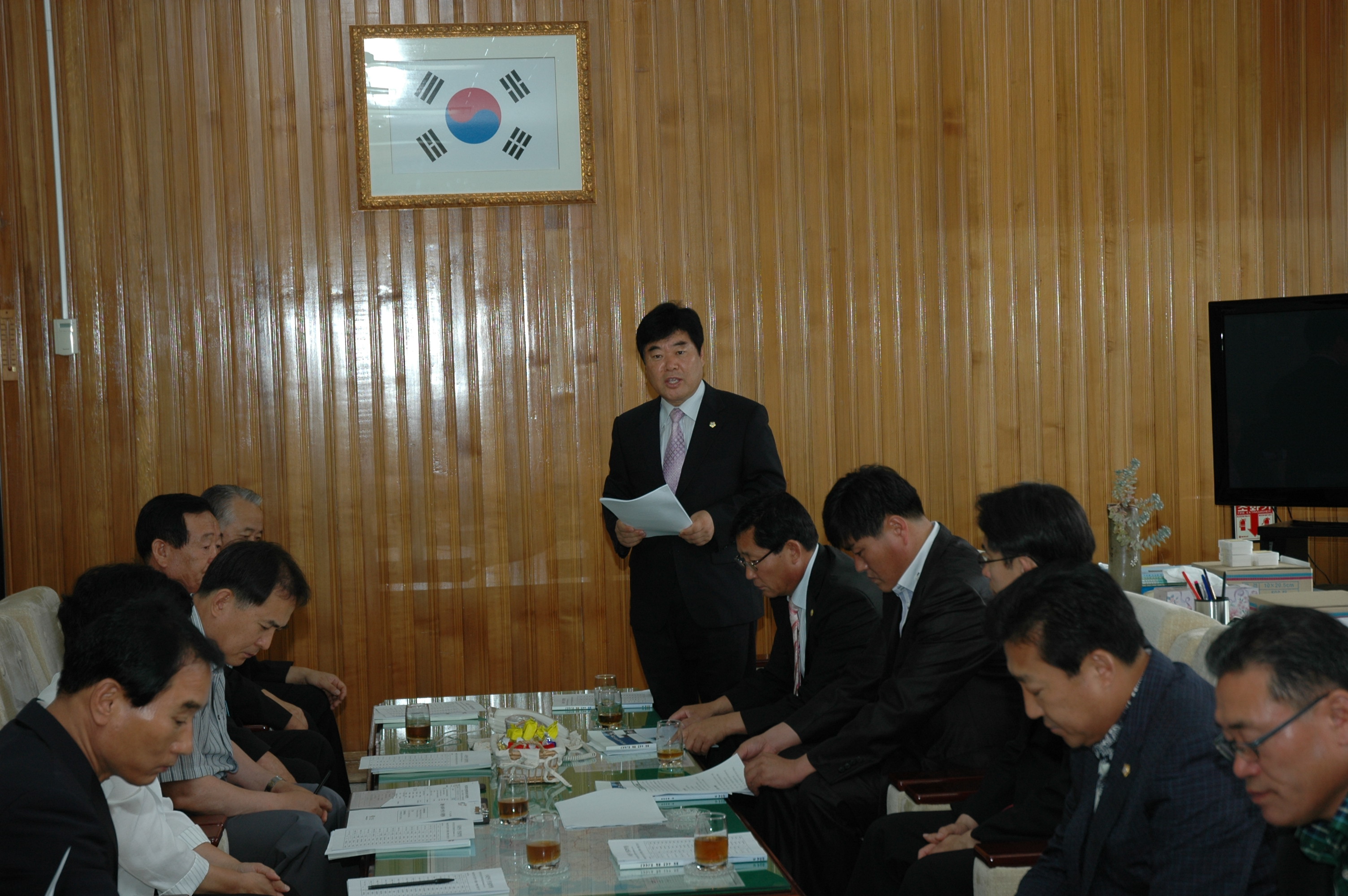 의회와 행정과의 만남의 날 