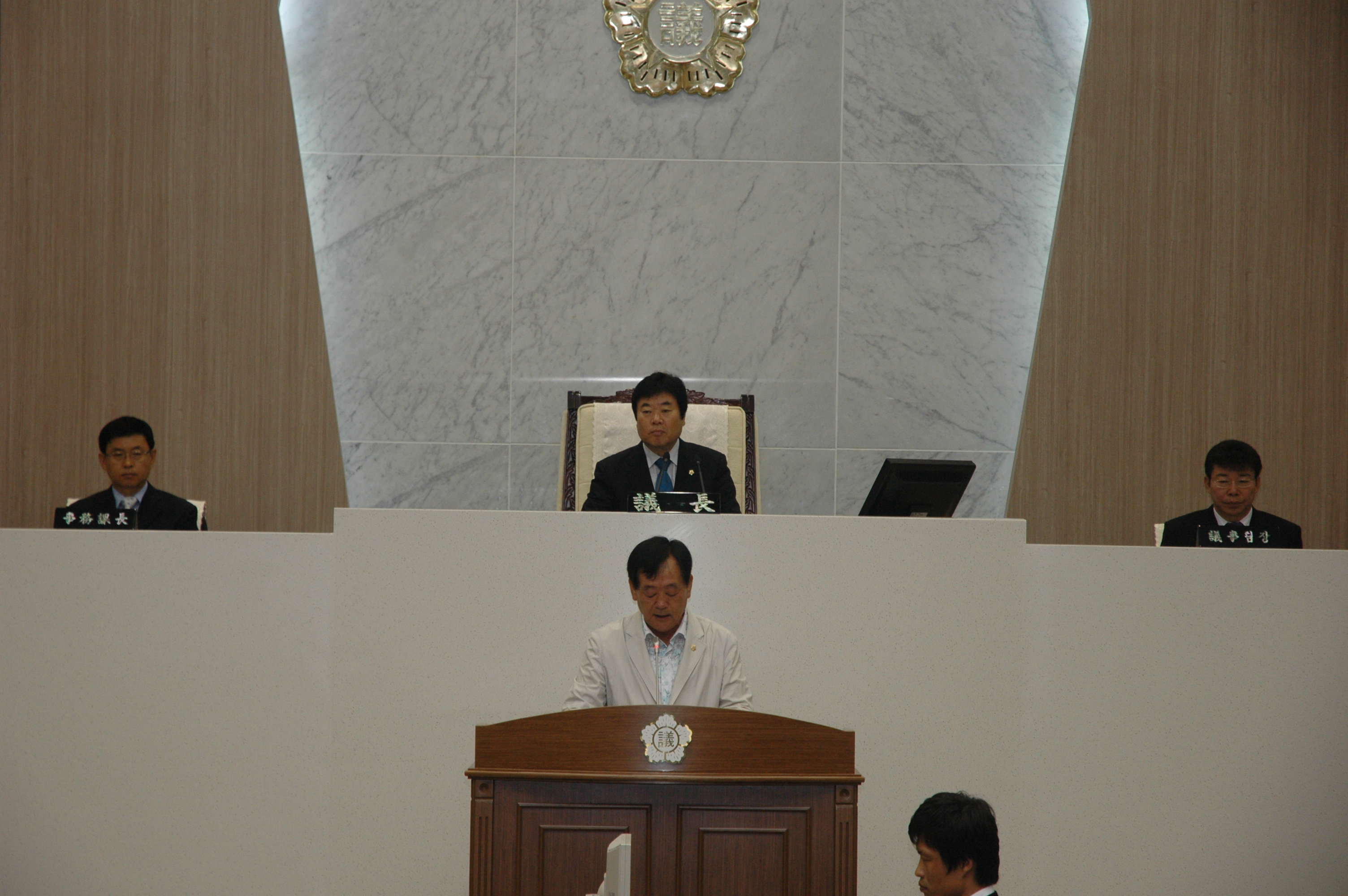제184회 당진군의회(임시회)개회