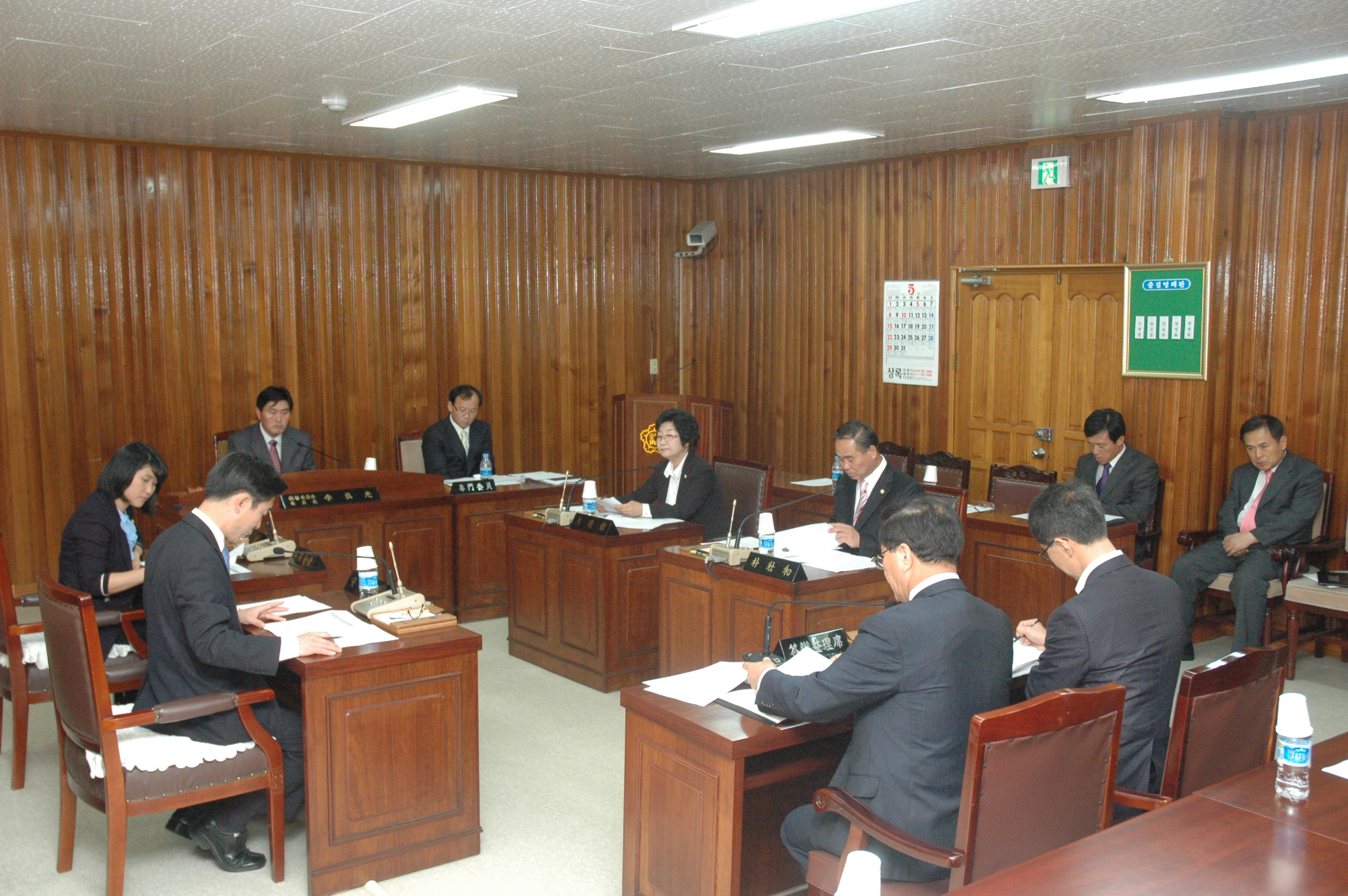 제181회 당진군의회 임시회 운영결과