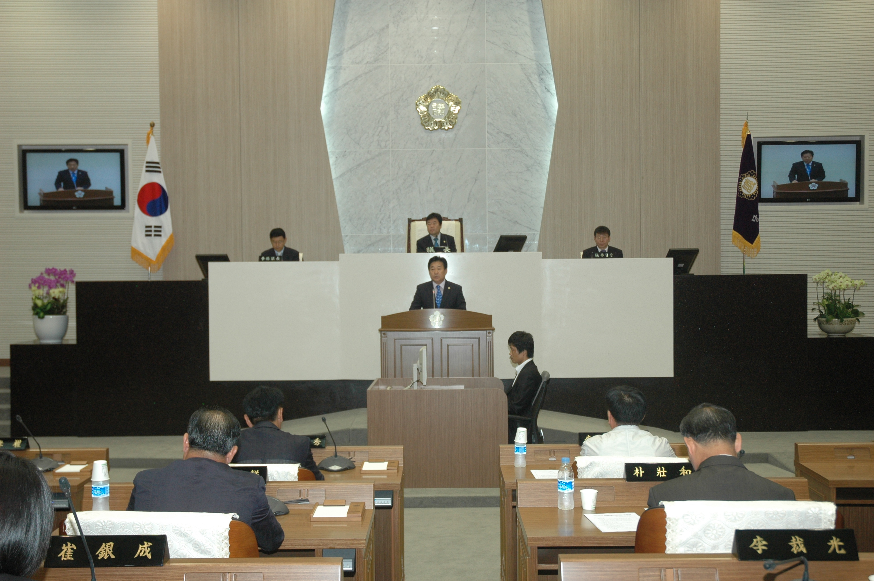 제184회 당진군의회(임시회)개회