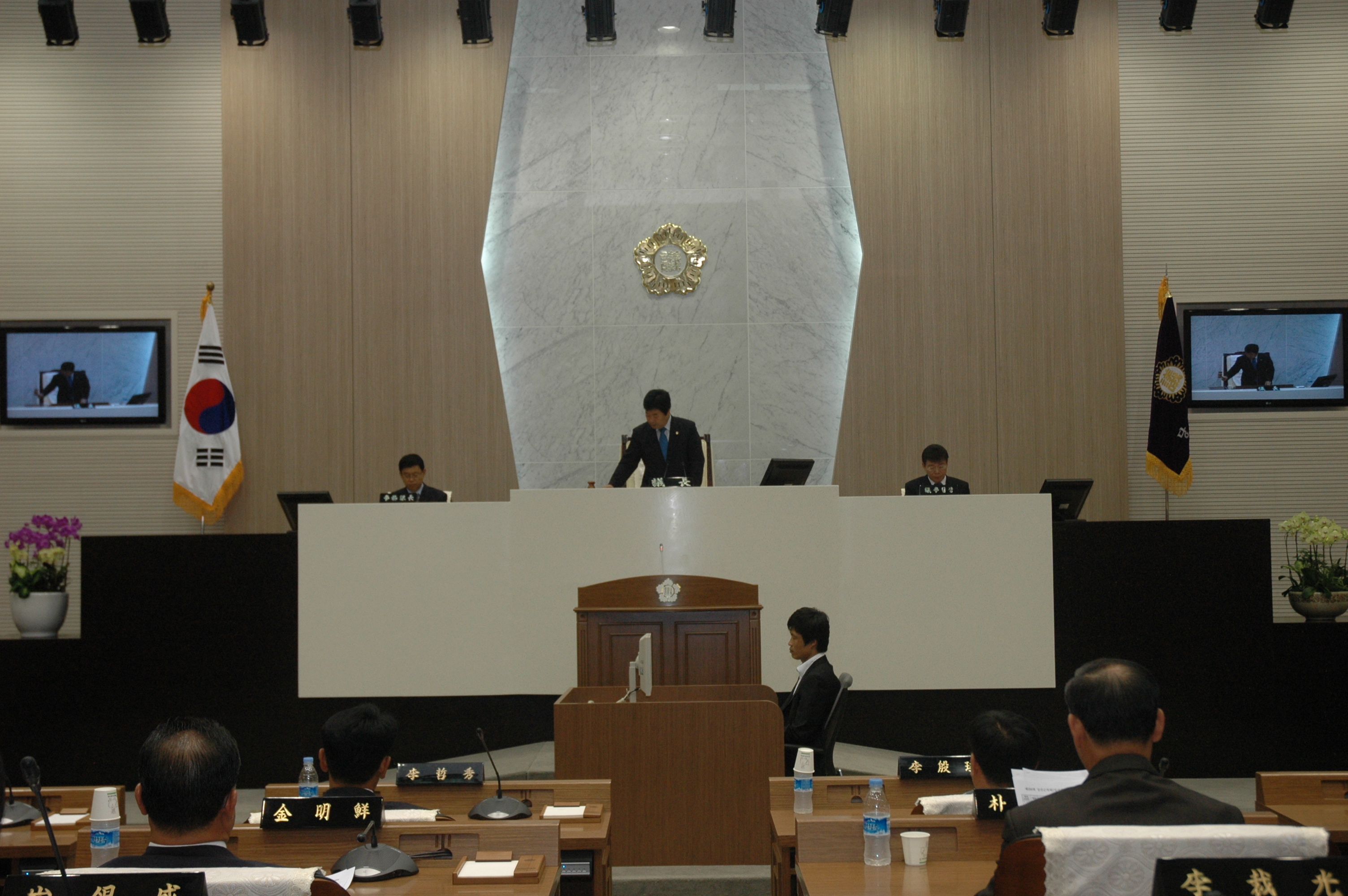 제184회 당진군의회(임시회)개회