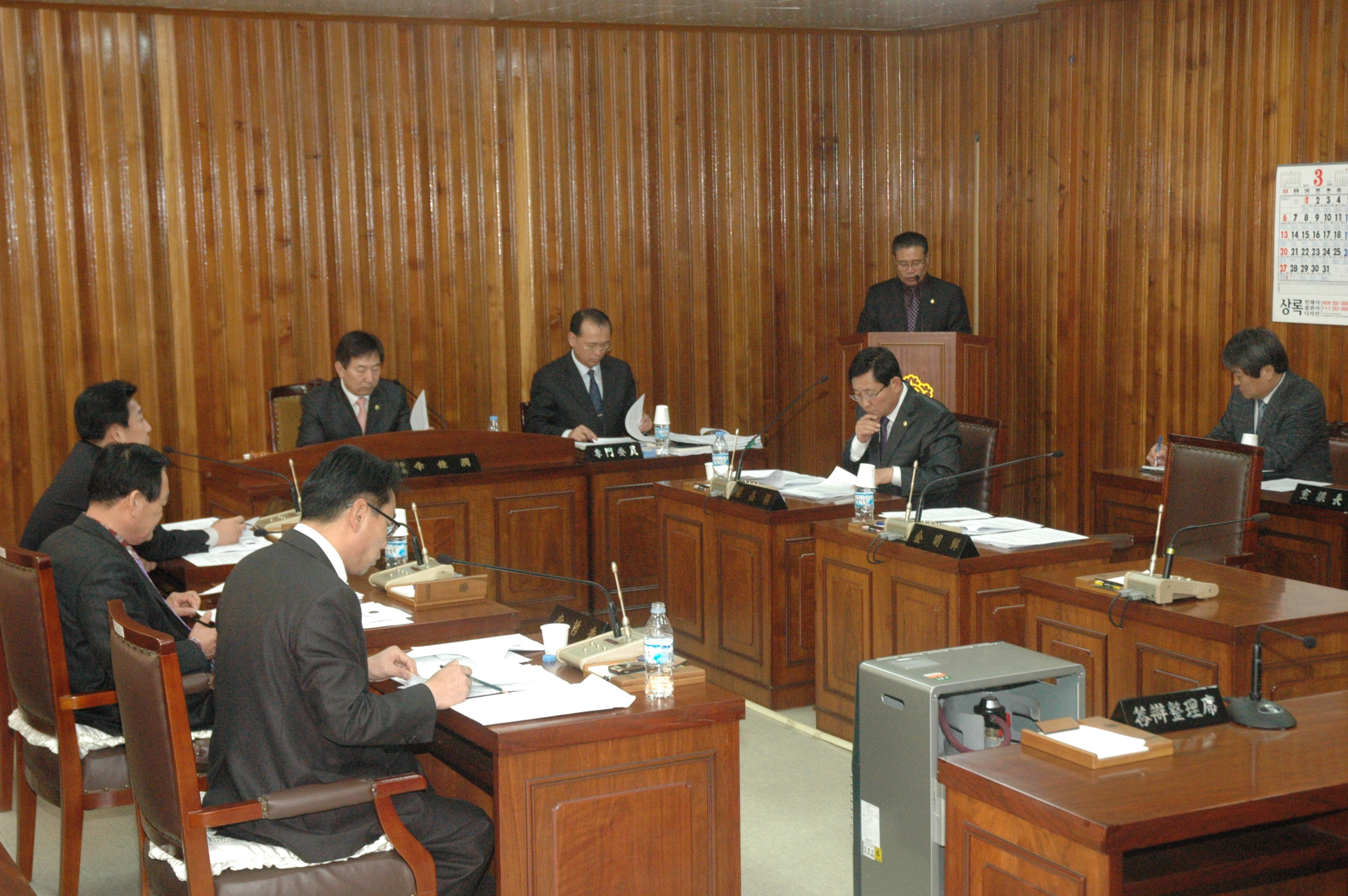 제180회 당진군의회 임시회 운영결과