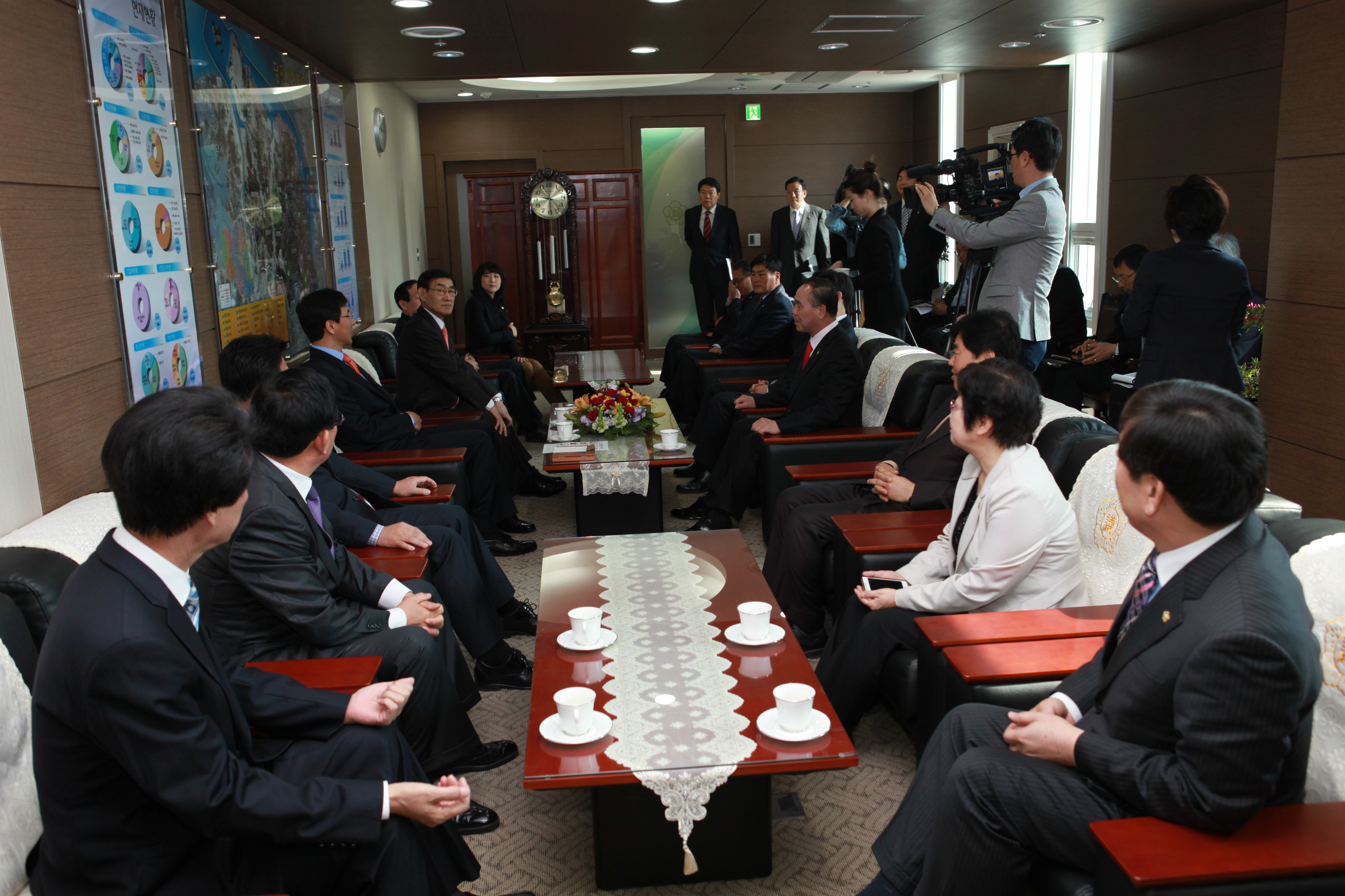 안희정 도지사와 당진시의회 간담회