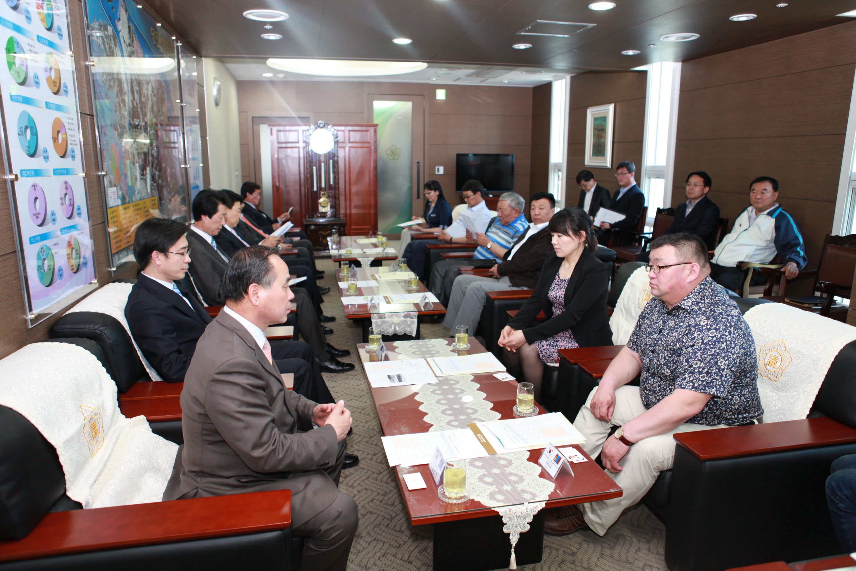 몽골 부렌바트 셀렝게 도지사와 간담회