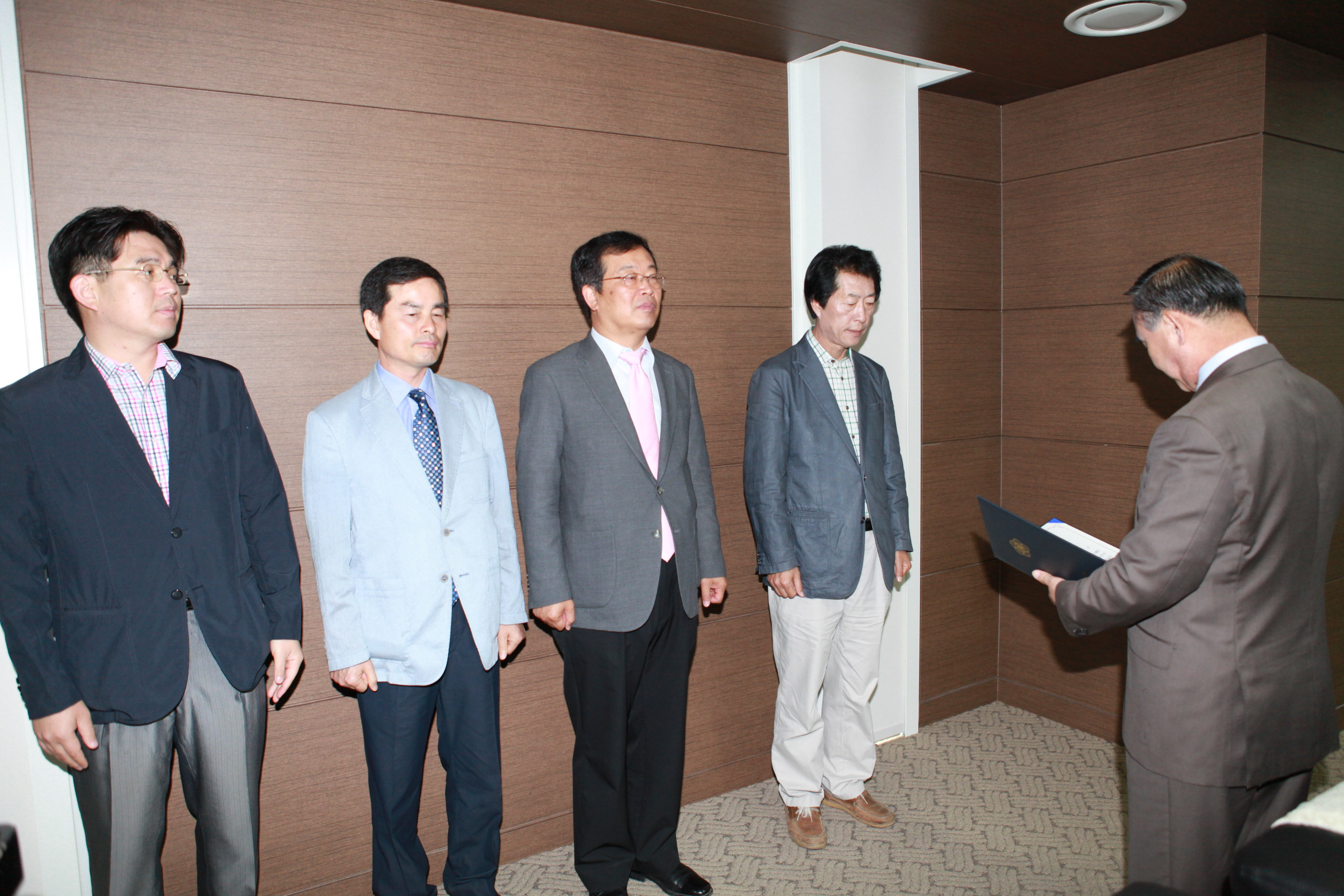 12년도 세입․세출 결산검사위원 위촉식