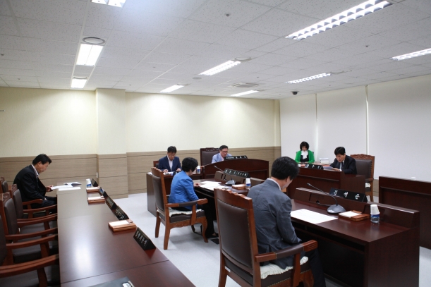 제12회 당진시의회(임시회) 운영위원회 의사일정(안)협의_1