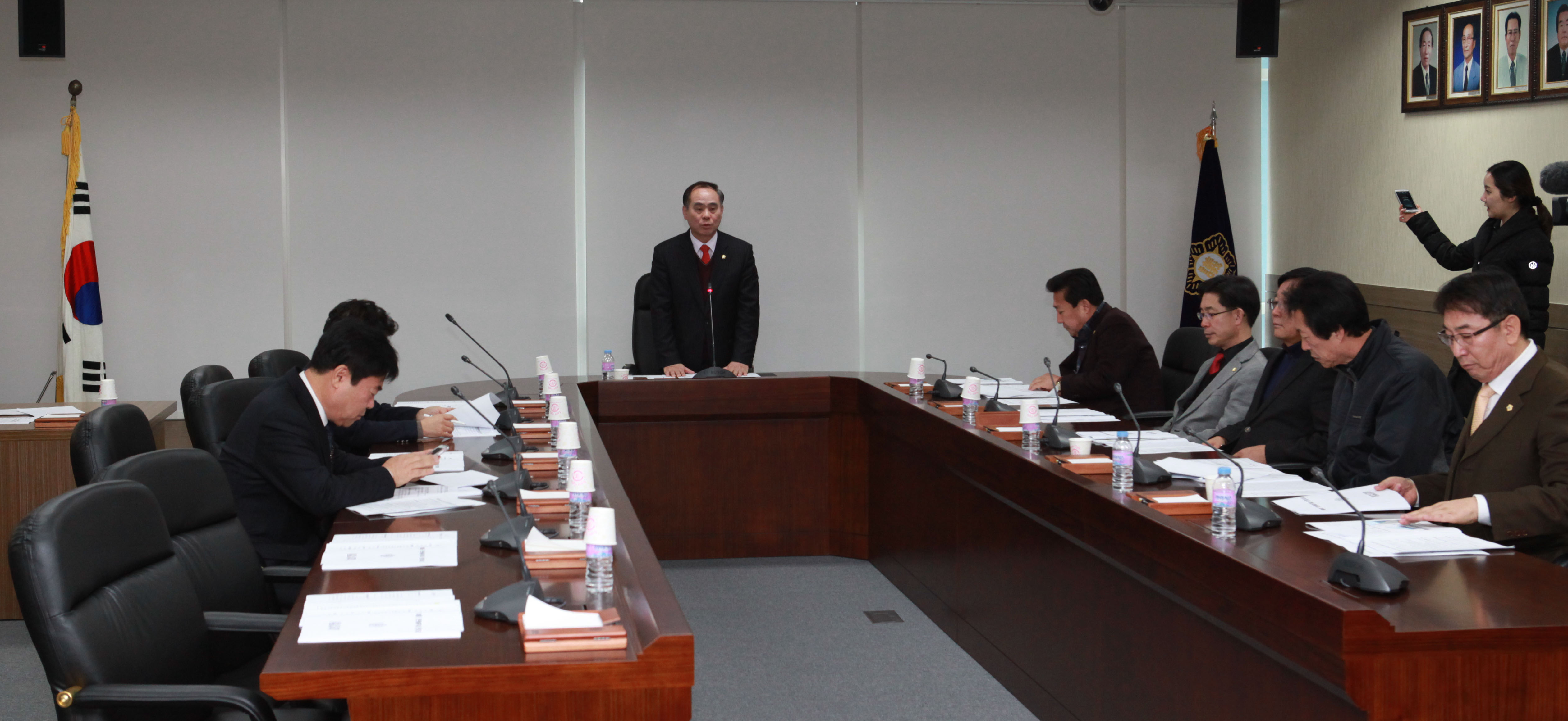 당진시의회 새해 첫 의원출무일 운영