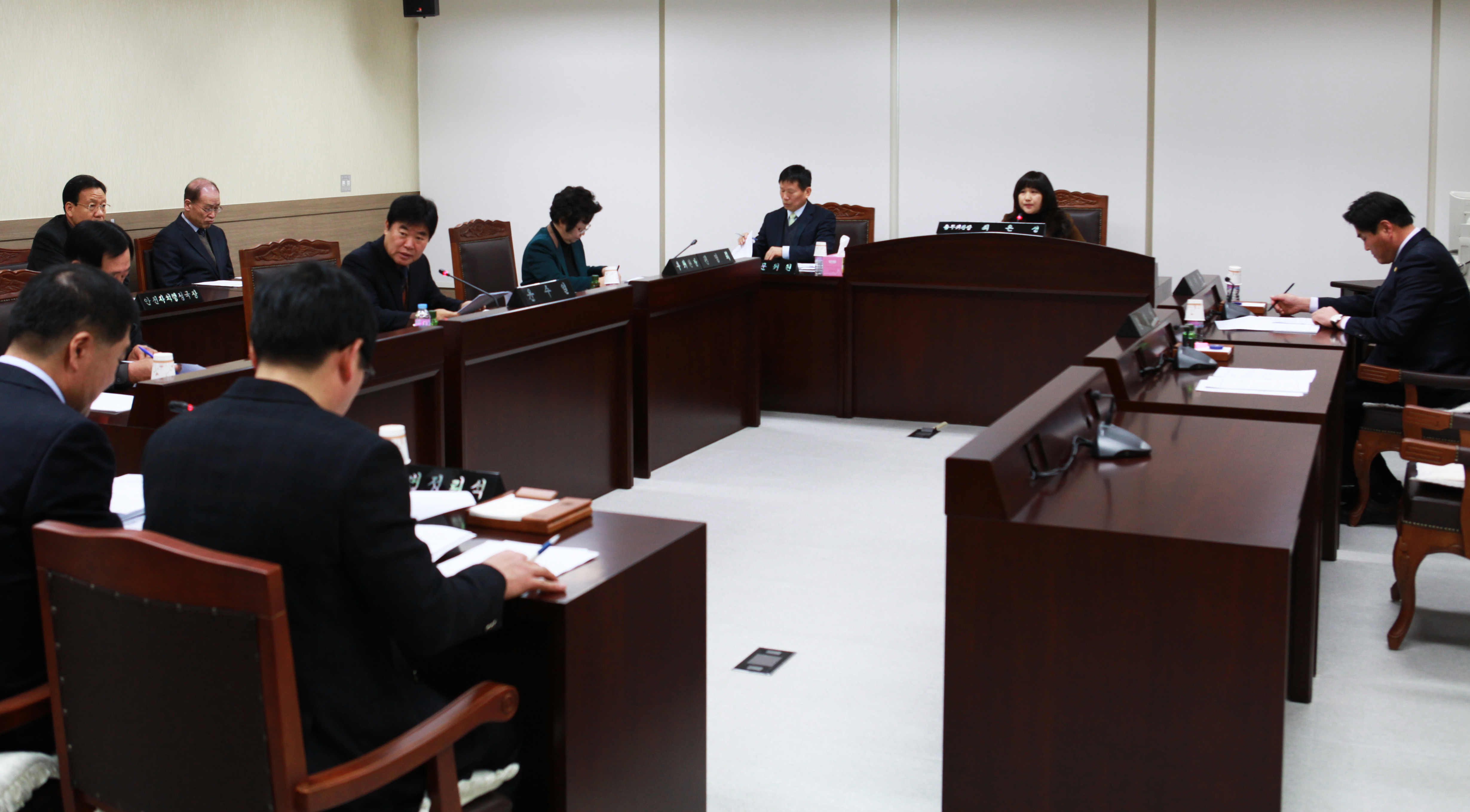 제1차 총무위원회 운영