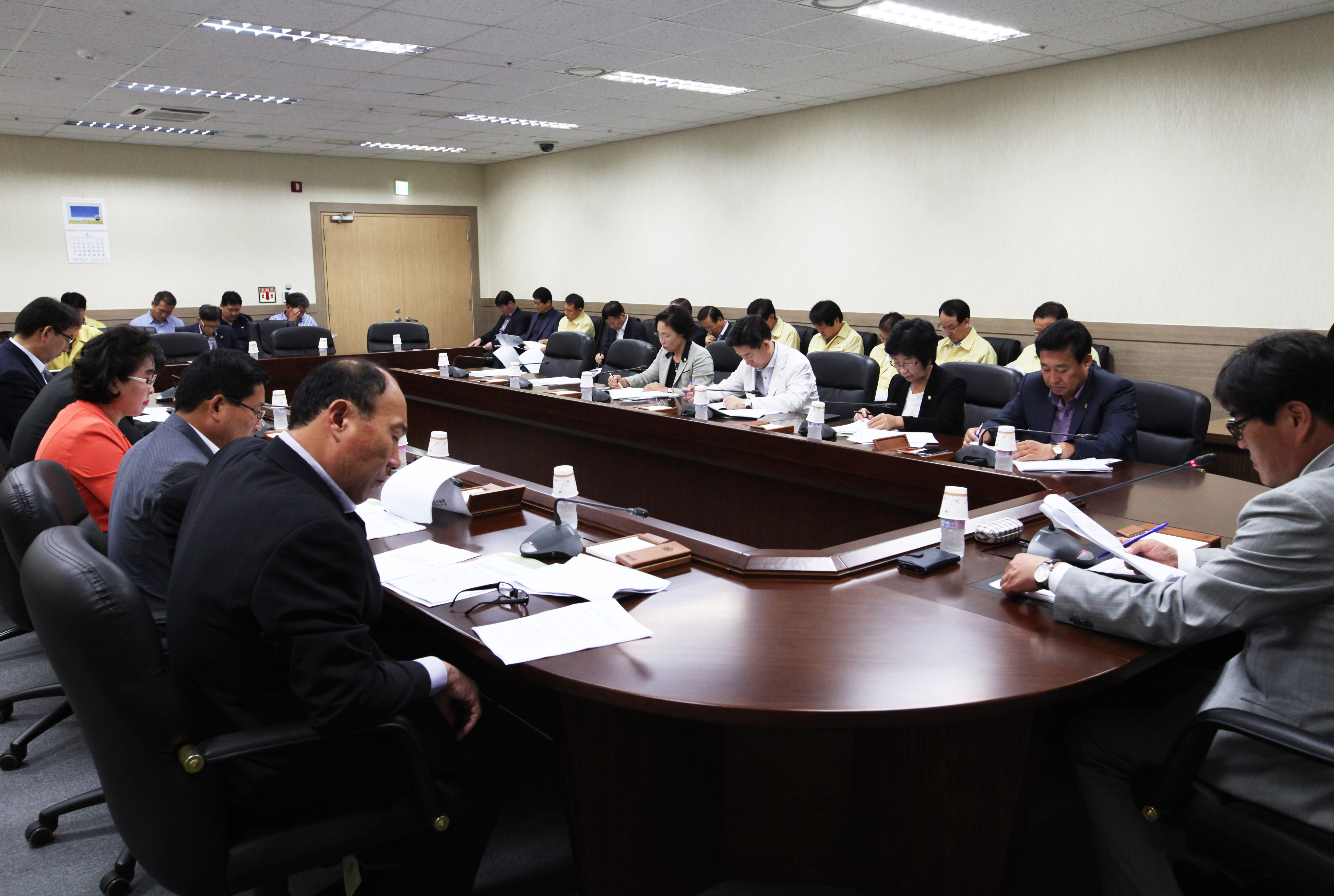 당진시의회 8월 의원출무일 운영