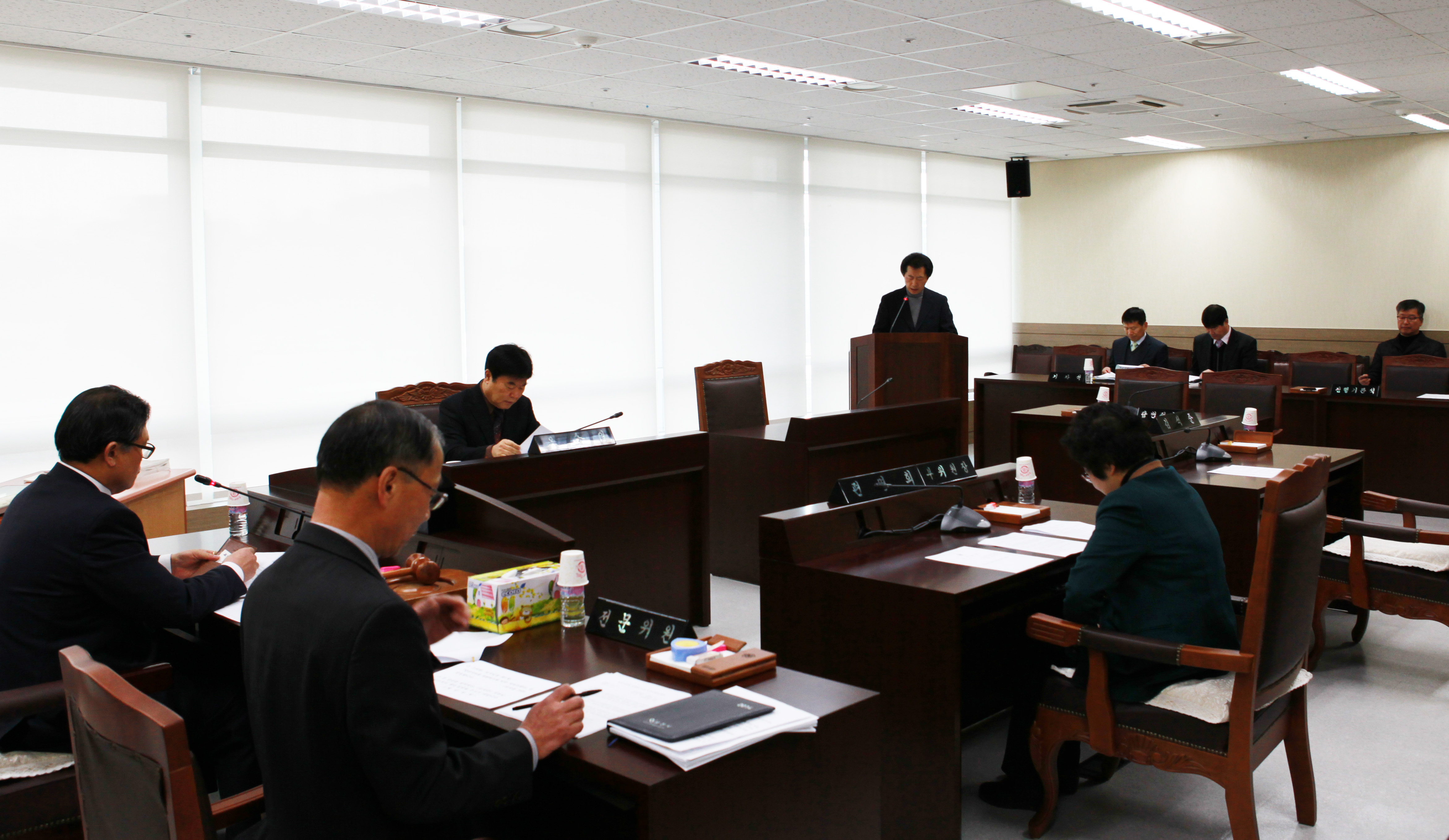 제1차 의회운영위원회 운영