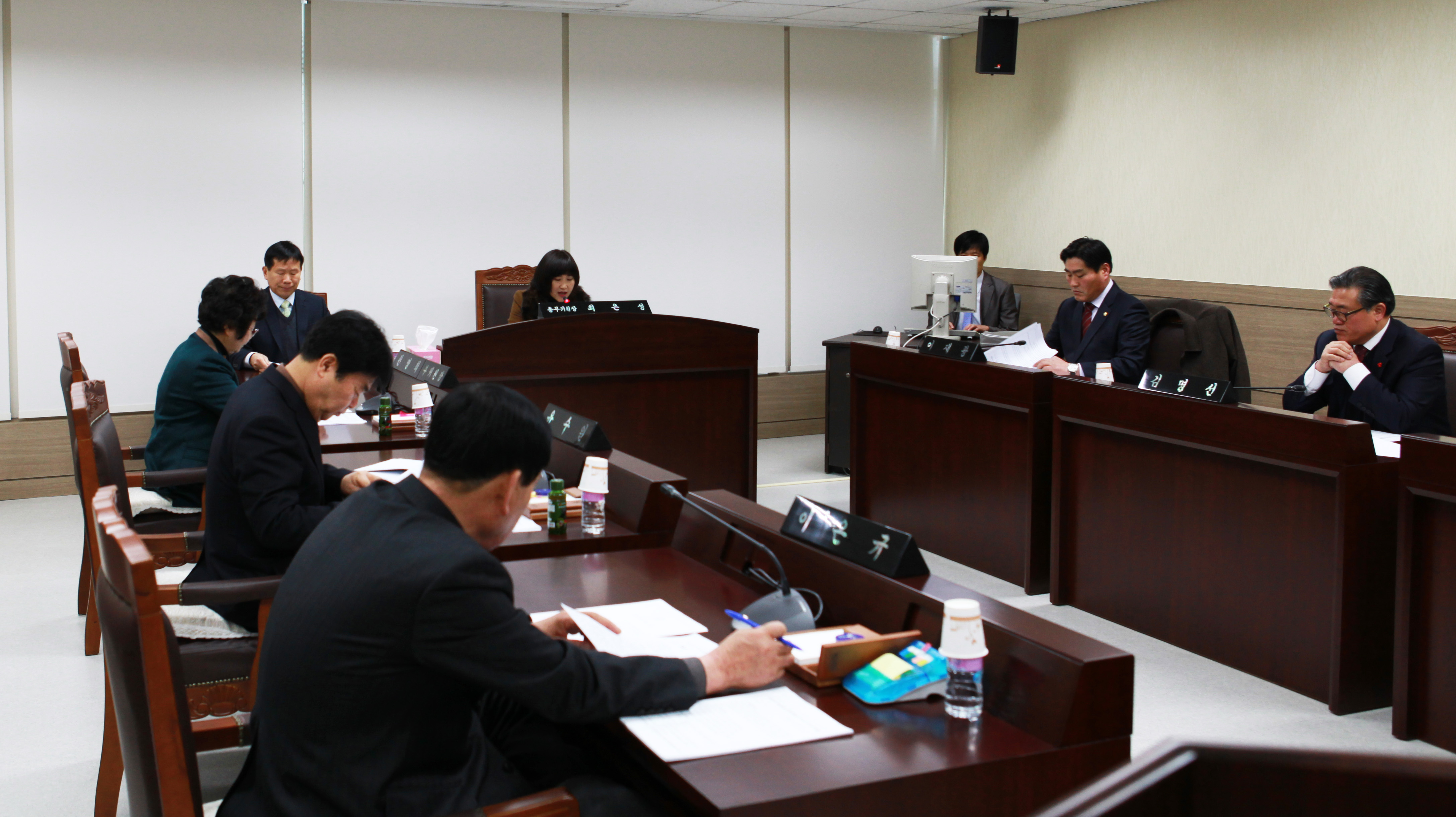 제1차 총무위원회 운영