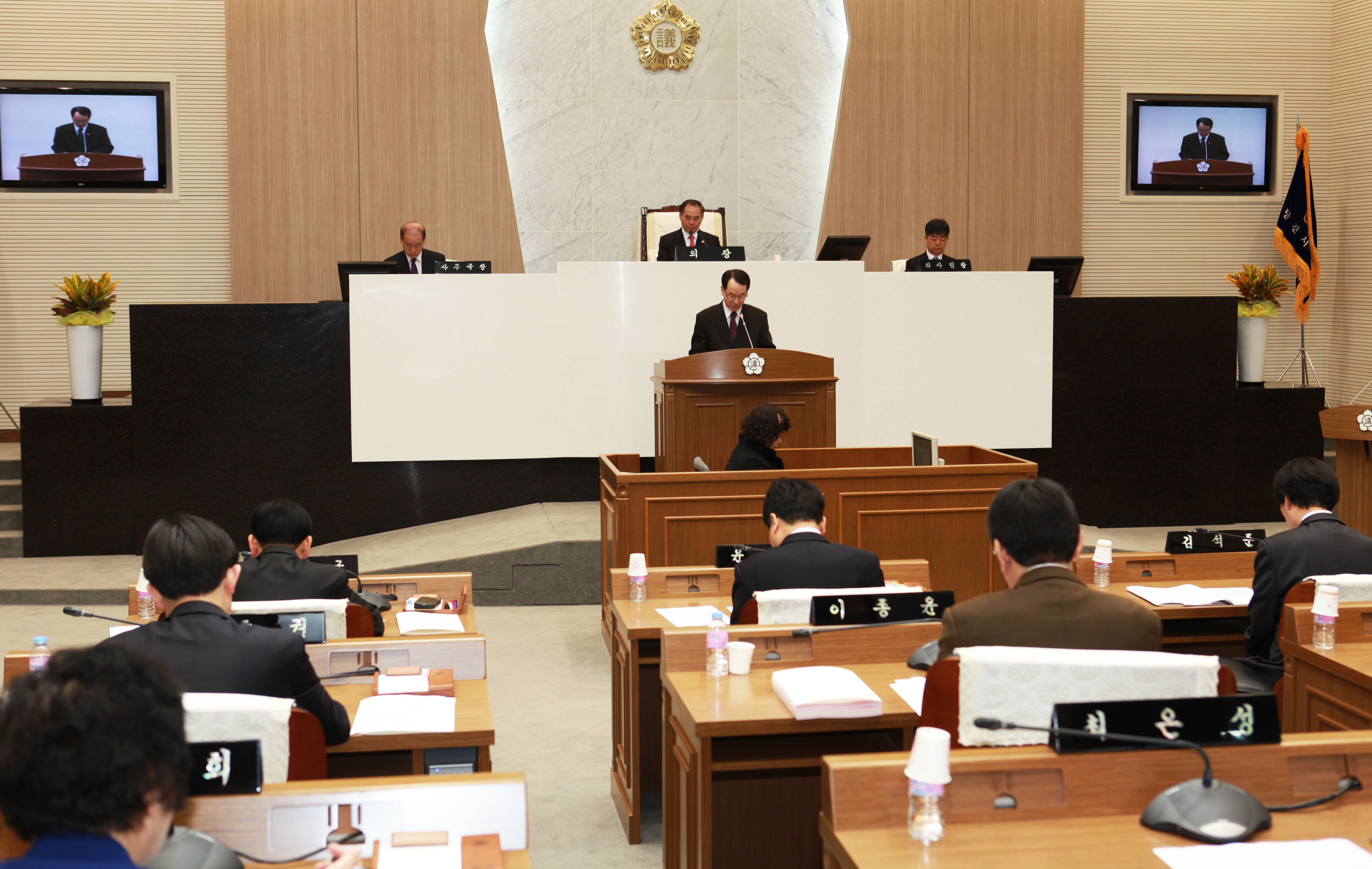 당진시의회 제18회 임시회 개회