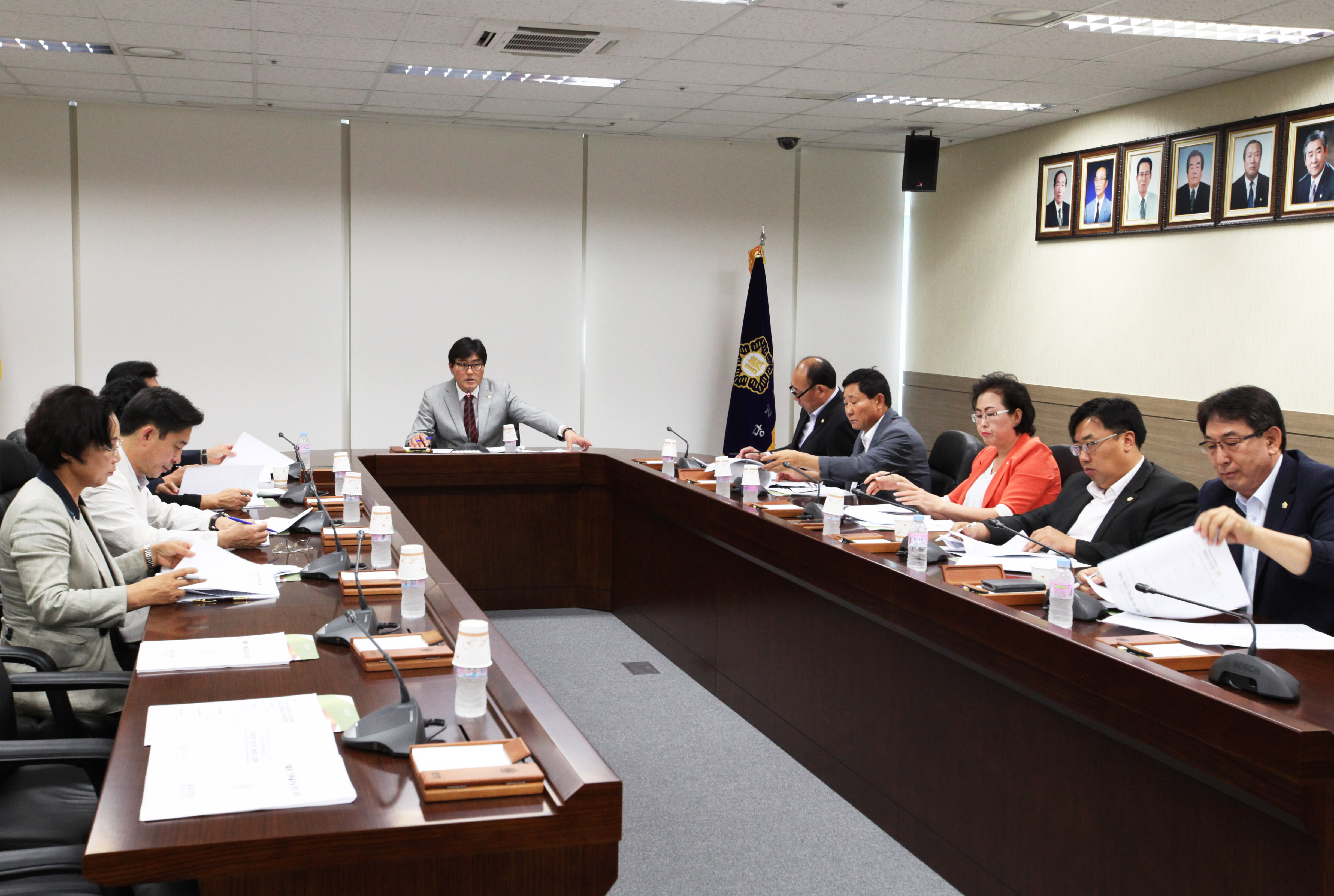 당진시의회 8월 의원출무일 운영