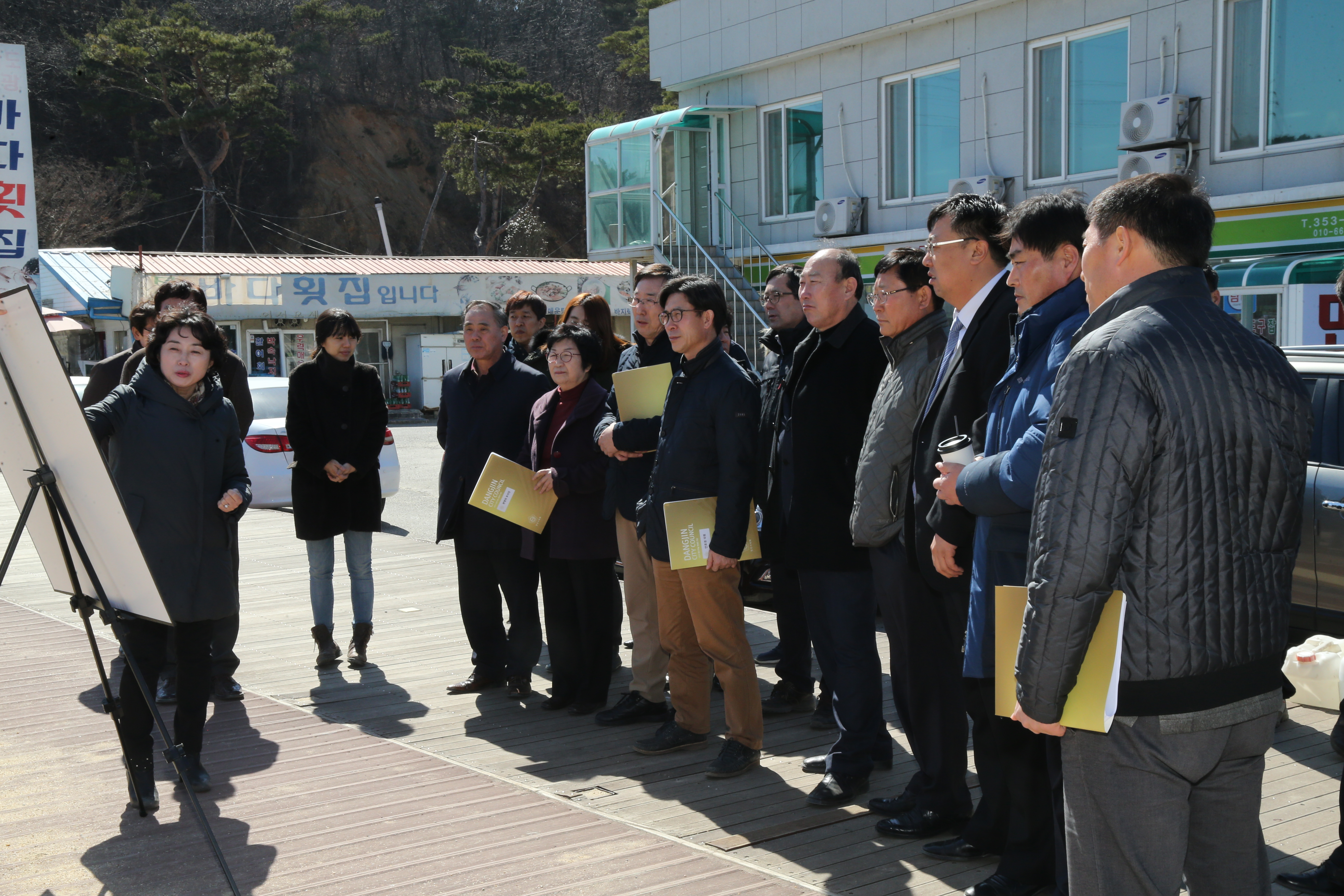 제35회 임시회 현장방문(당진, 석문, 송산)