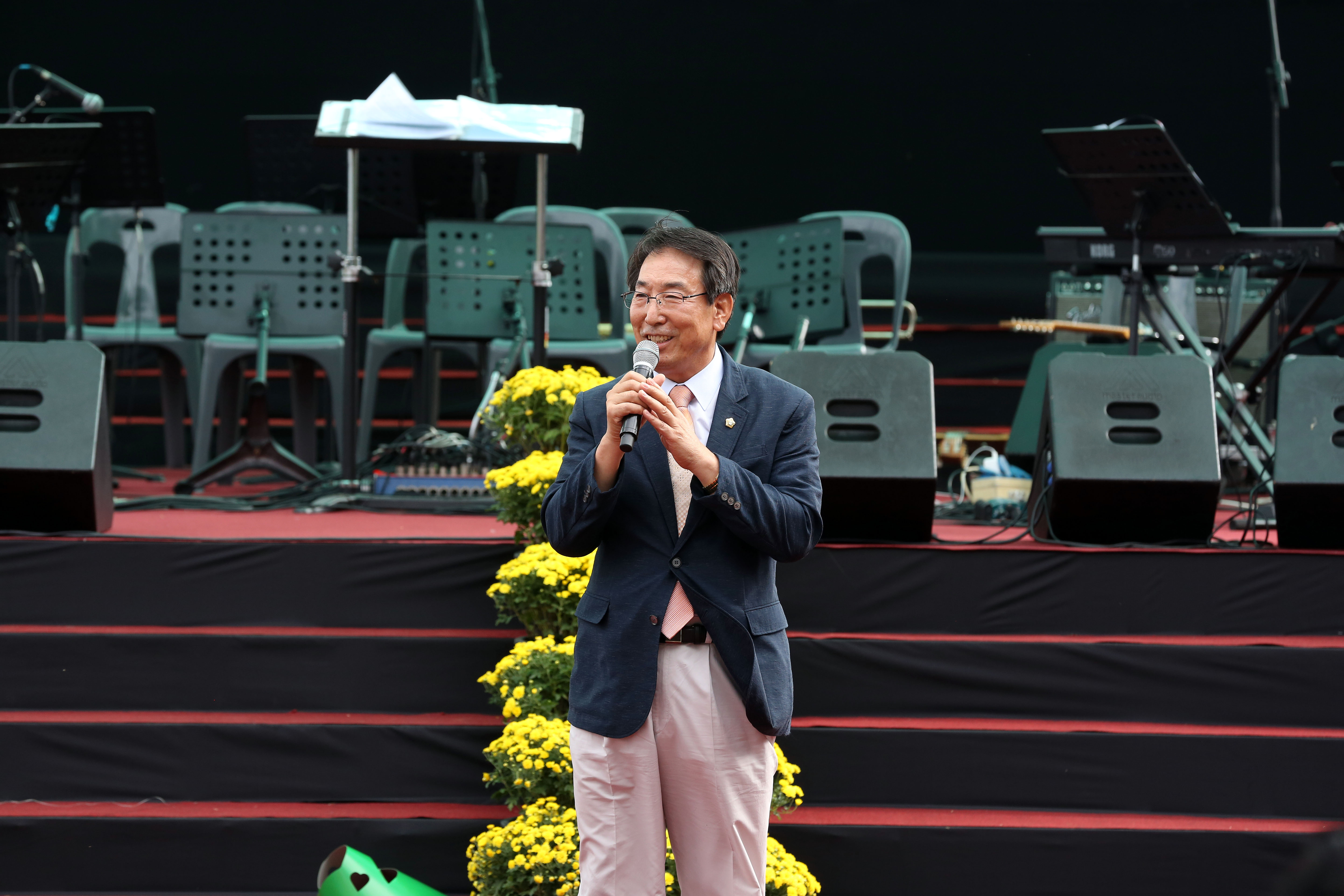 보덕사 호수음악회 참석