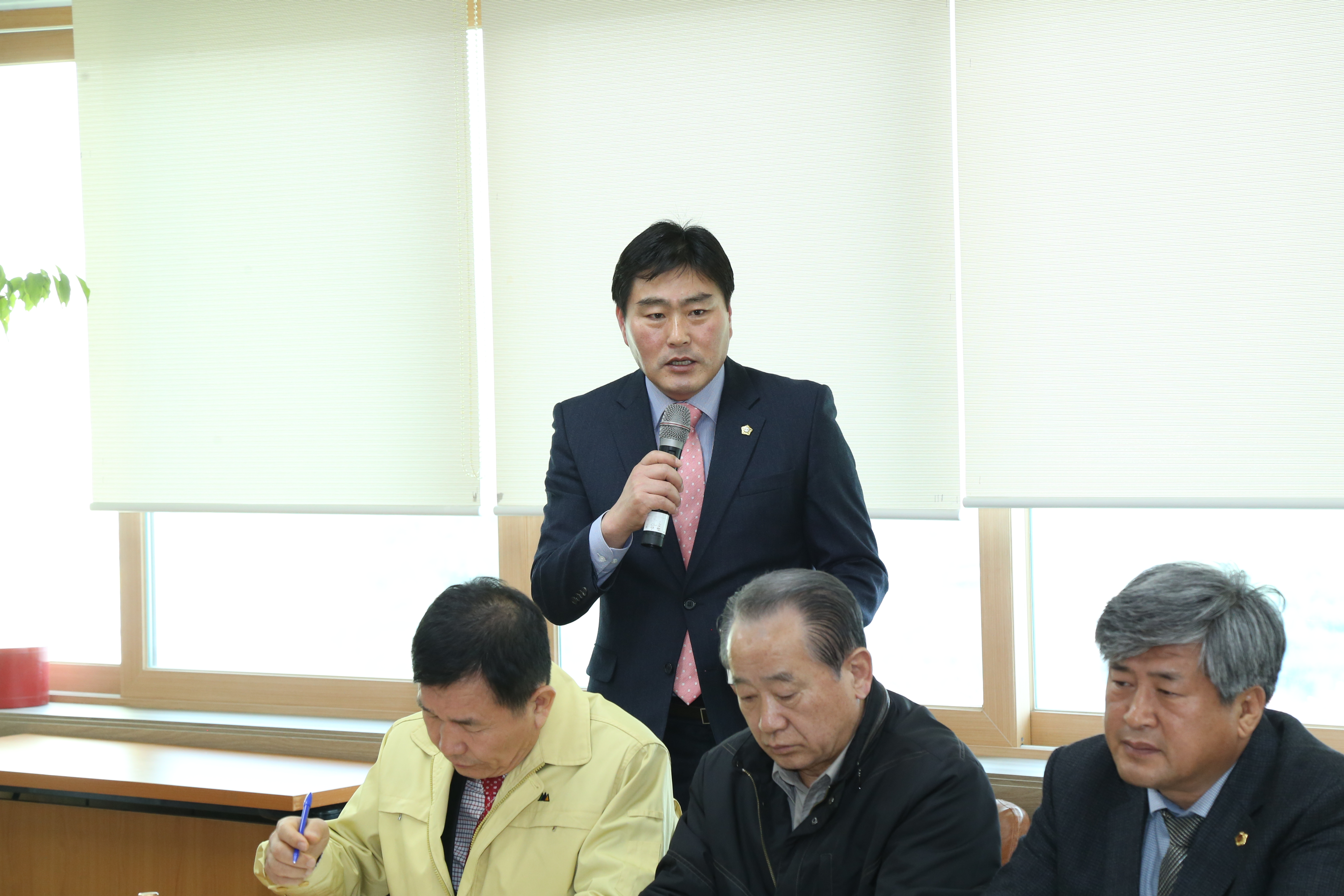 황해경제자유구역 도의회 정특위 주민대표와의 간담회 참석