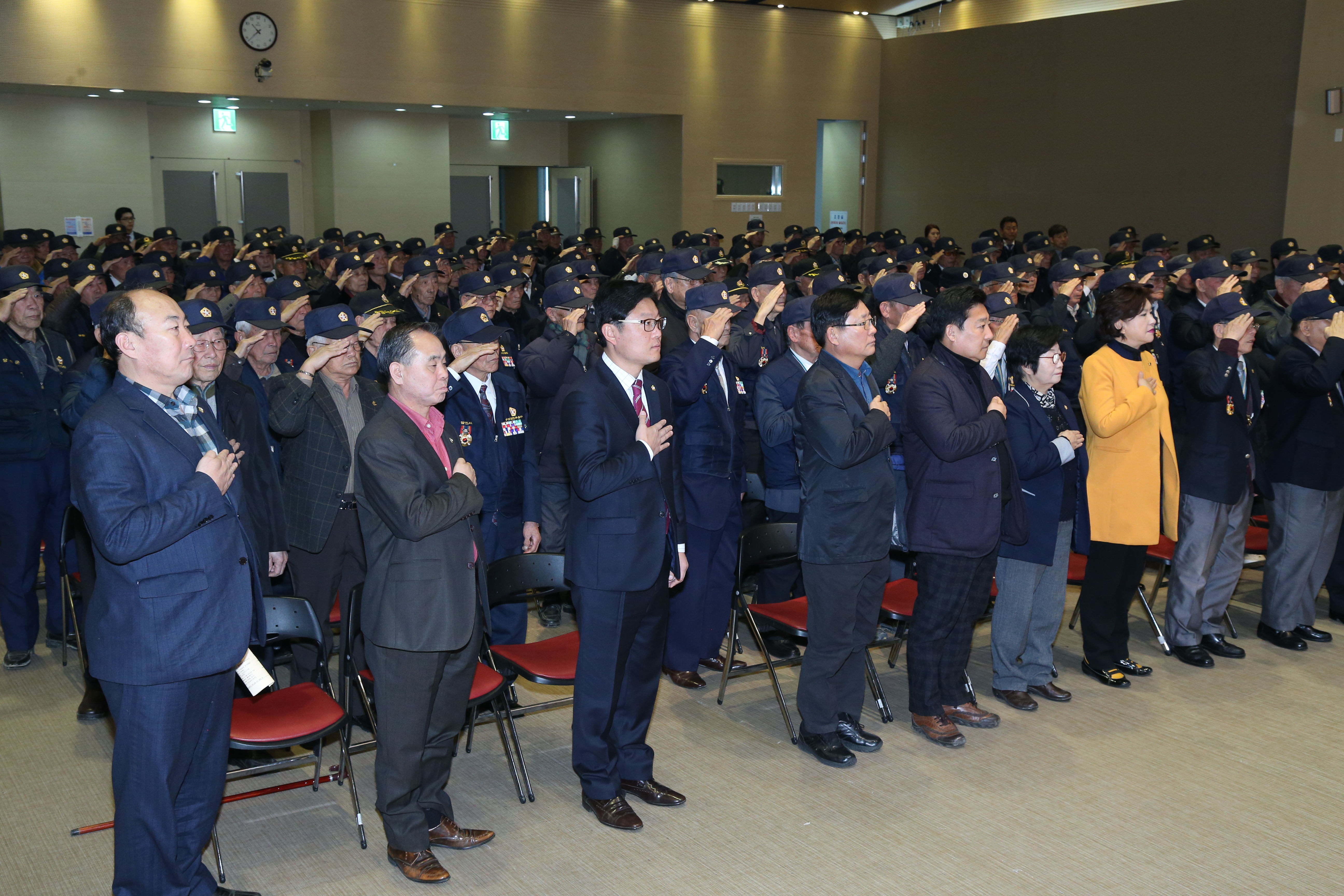 2016. 정기총회및 안보결의대회 참석