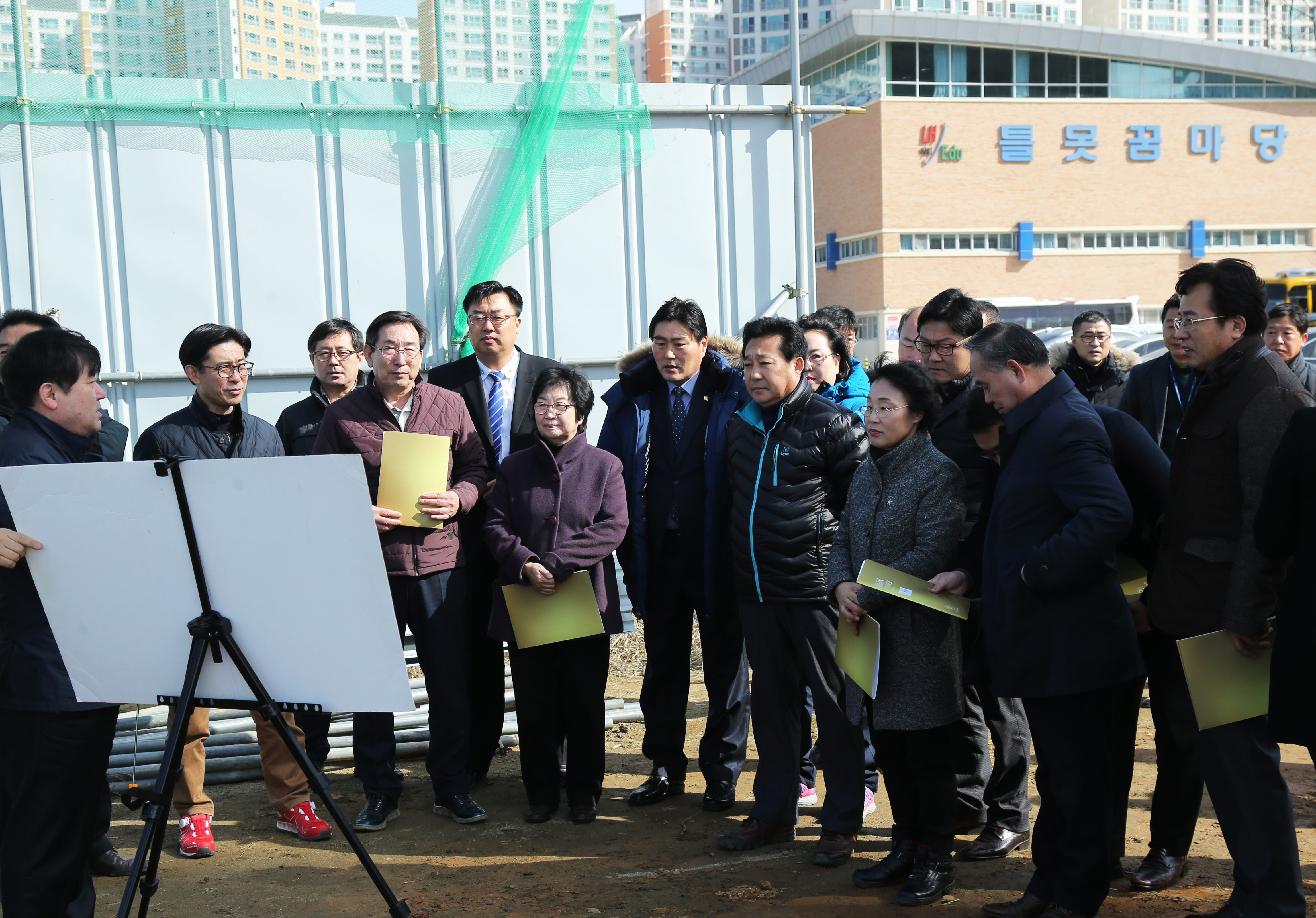 제35회 임시회 현장방문(송악, 우강)