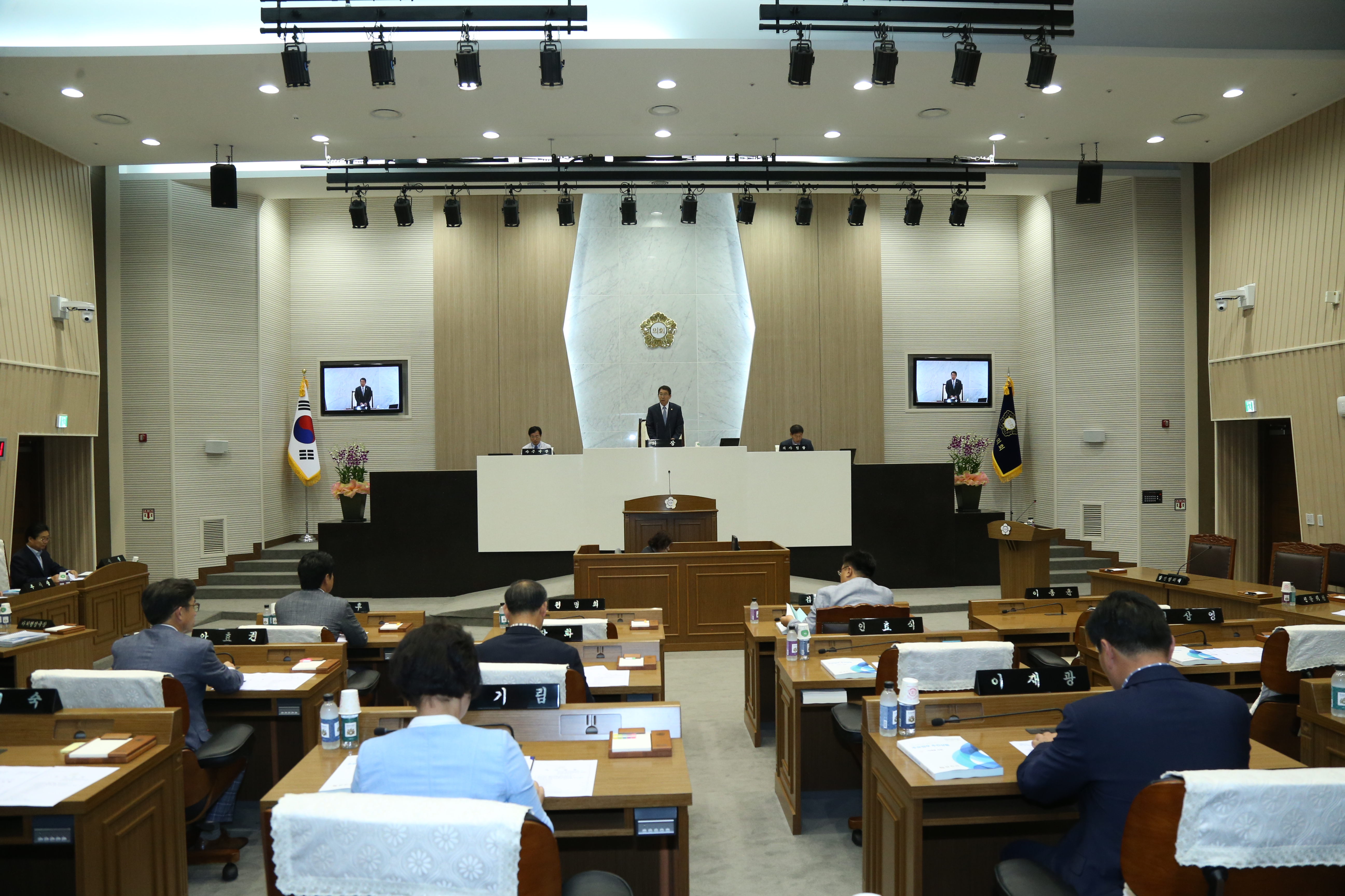 당진시의회 제38회 정례회(본회의장)