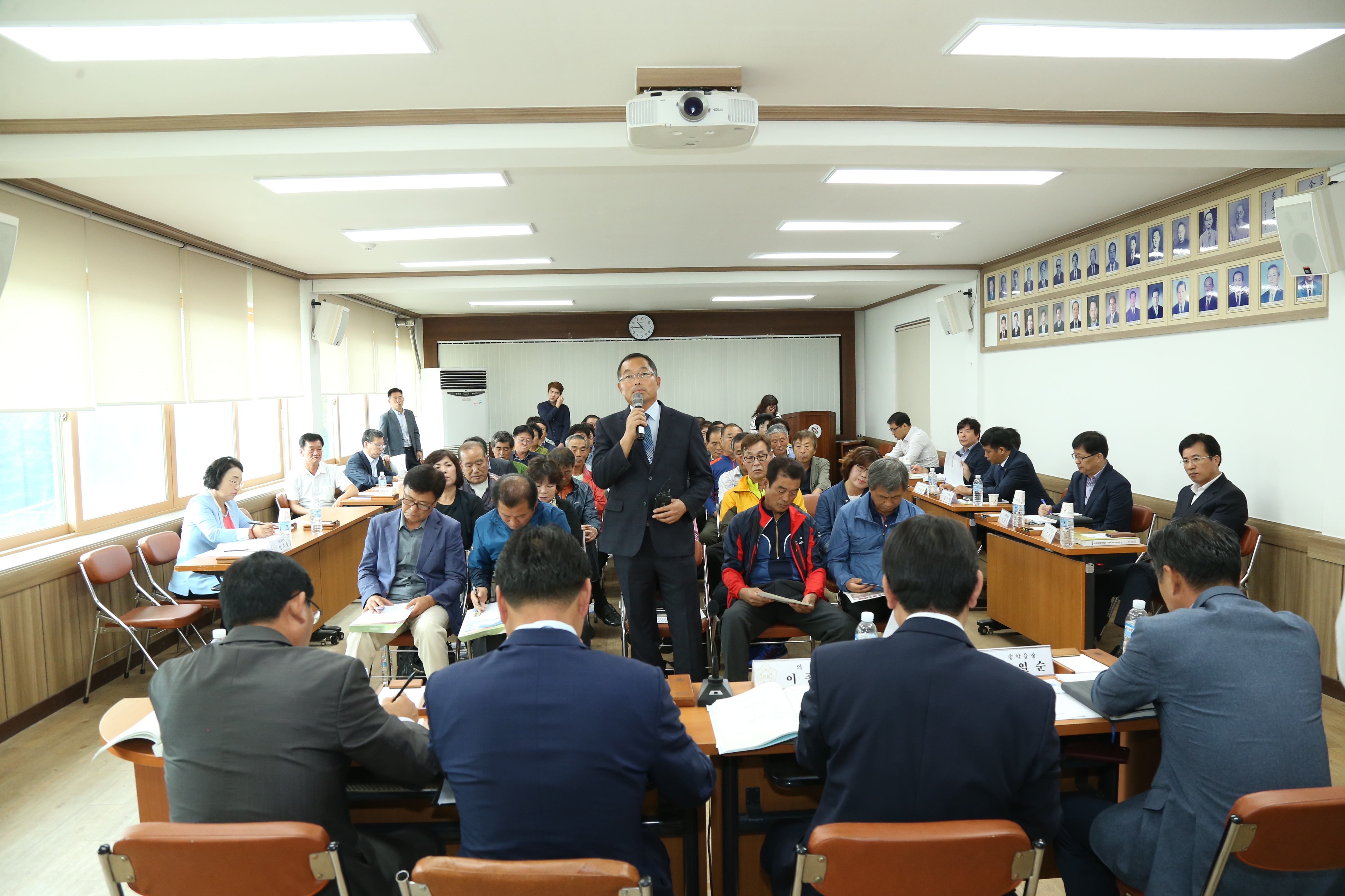 송악읍 이동의정실 운영