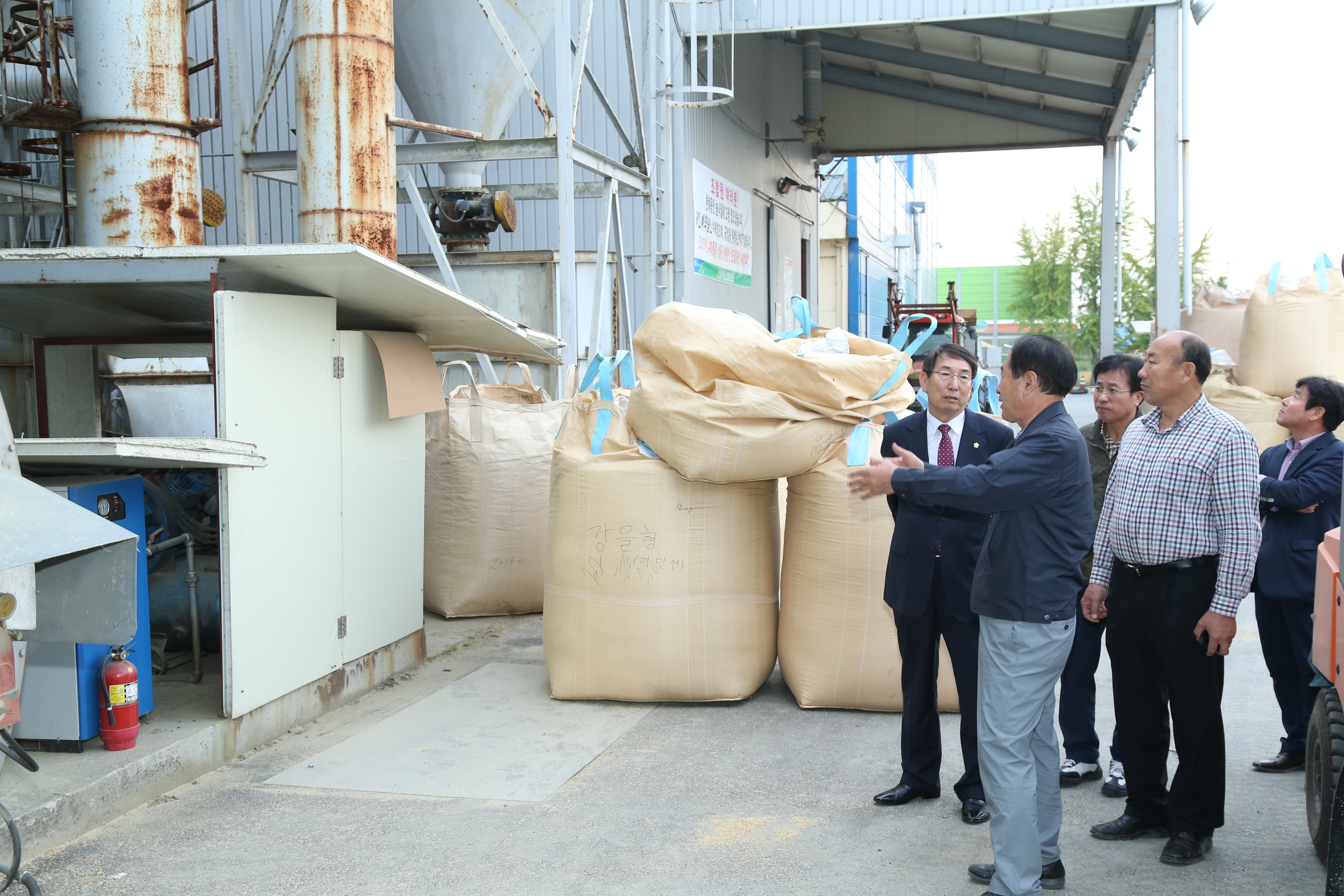 당진시의회 쌀값 대폭락 안정대책 농심 청취