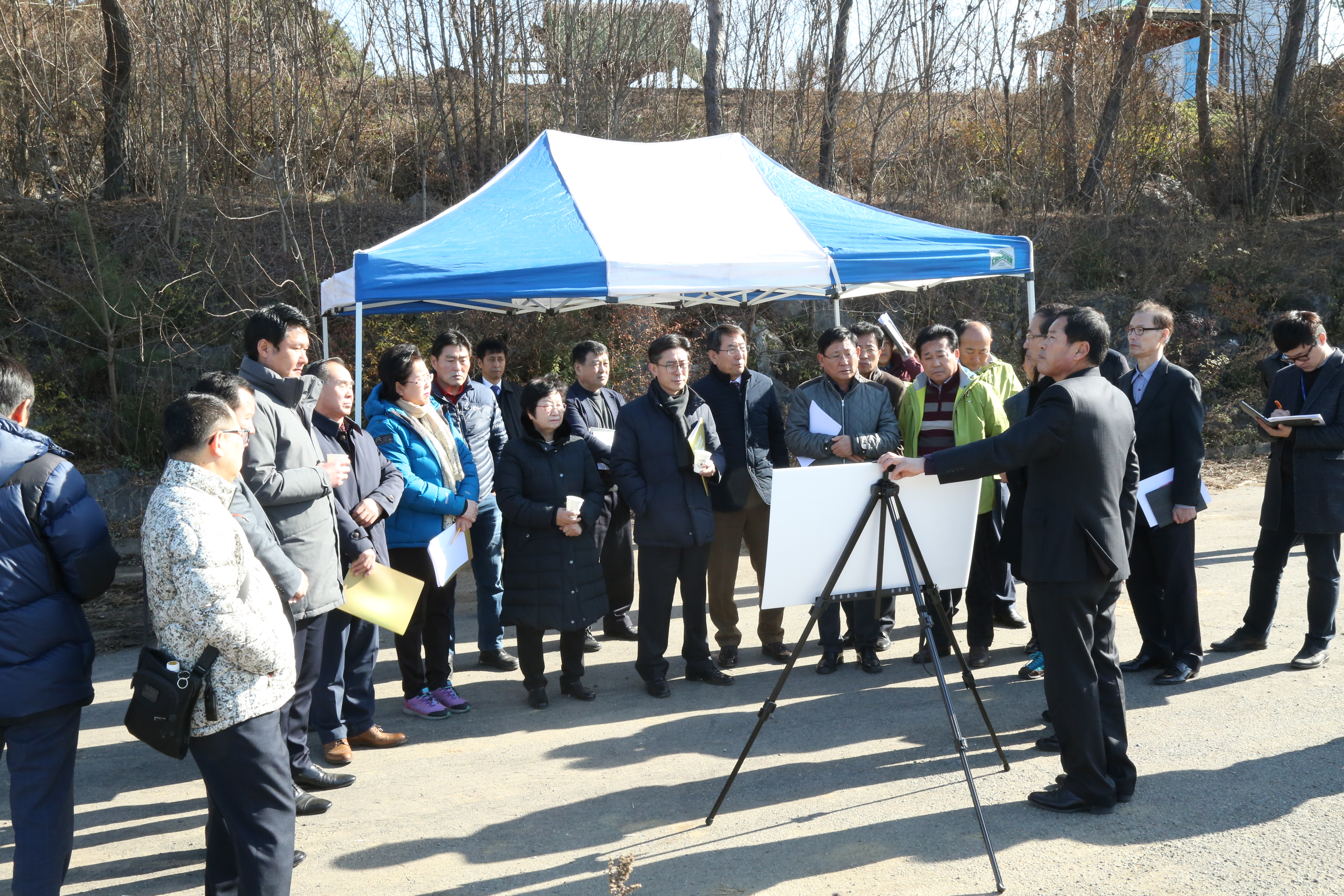 당진시의회, 행정사무감사 기간 주요사업장 점검(1일차)