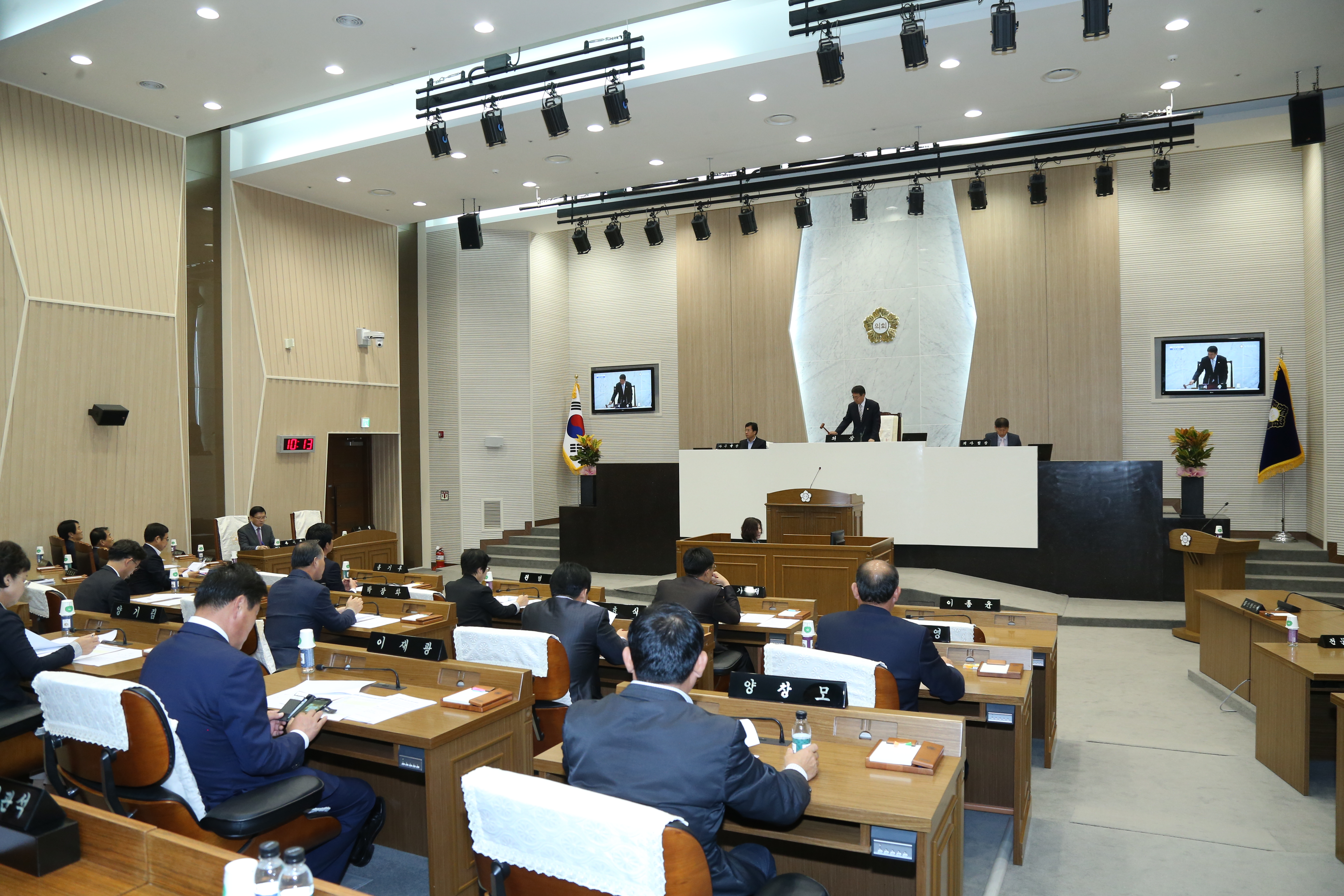 당진시의회 제40회 임시회 개회  