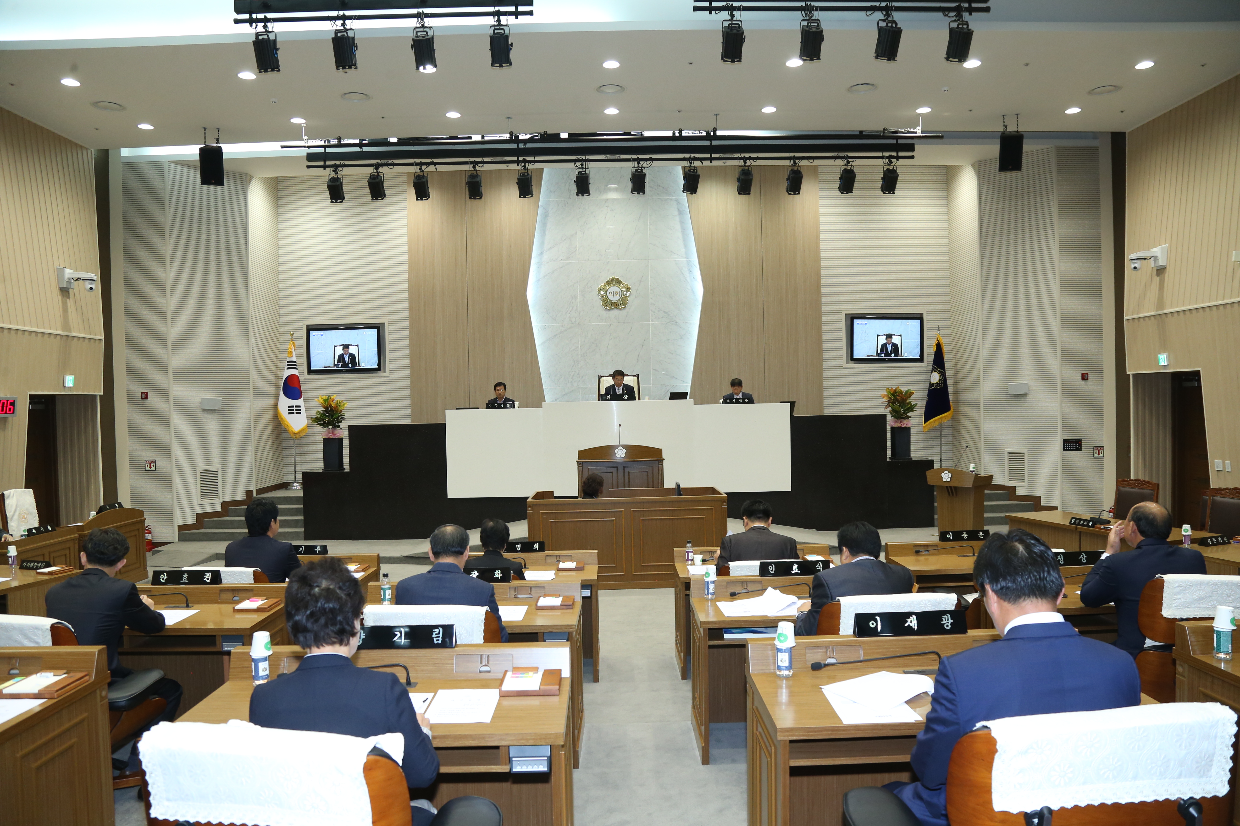 당진시의회 제40회 임시회 개회  