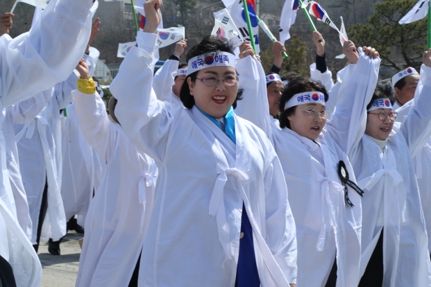 제97주년 대호지 천의장터 4.4독립 만세운동 재현행사 참석_2