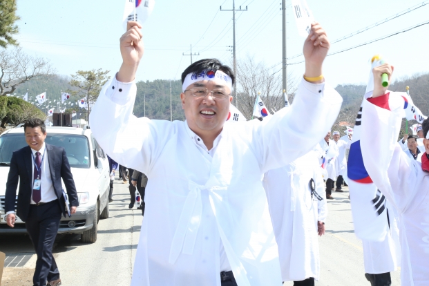 제97주년 대호지 천의장터 4.4독립 만세운동 재현행사 참석_4