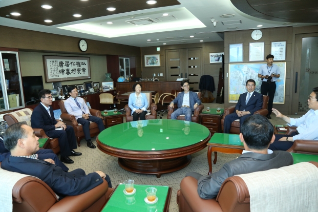 제2대 당진시의회 후반기 의장, 부의장, 상임위원장 기관방문_1