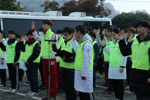 신성대 봉사활동 발대식 격려_2