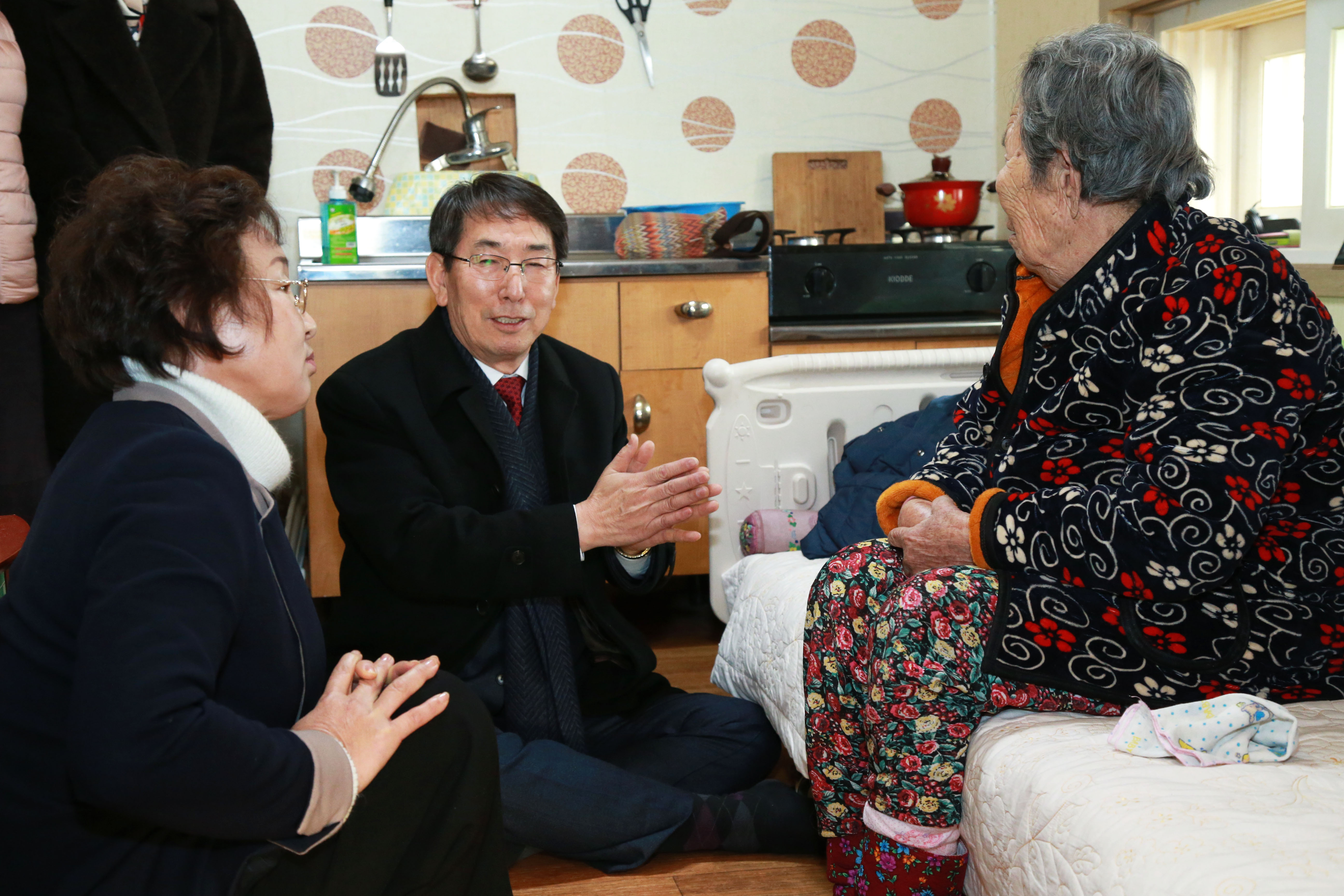 설명절 복지시설 방문