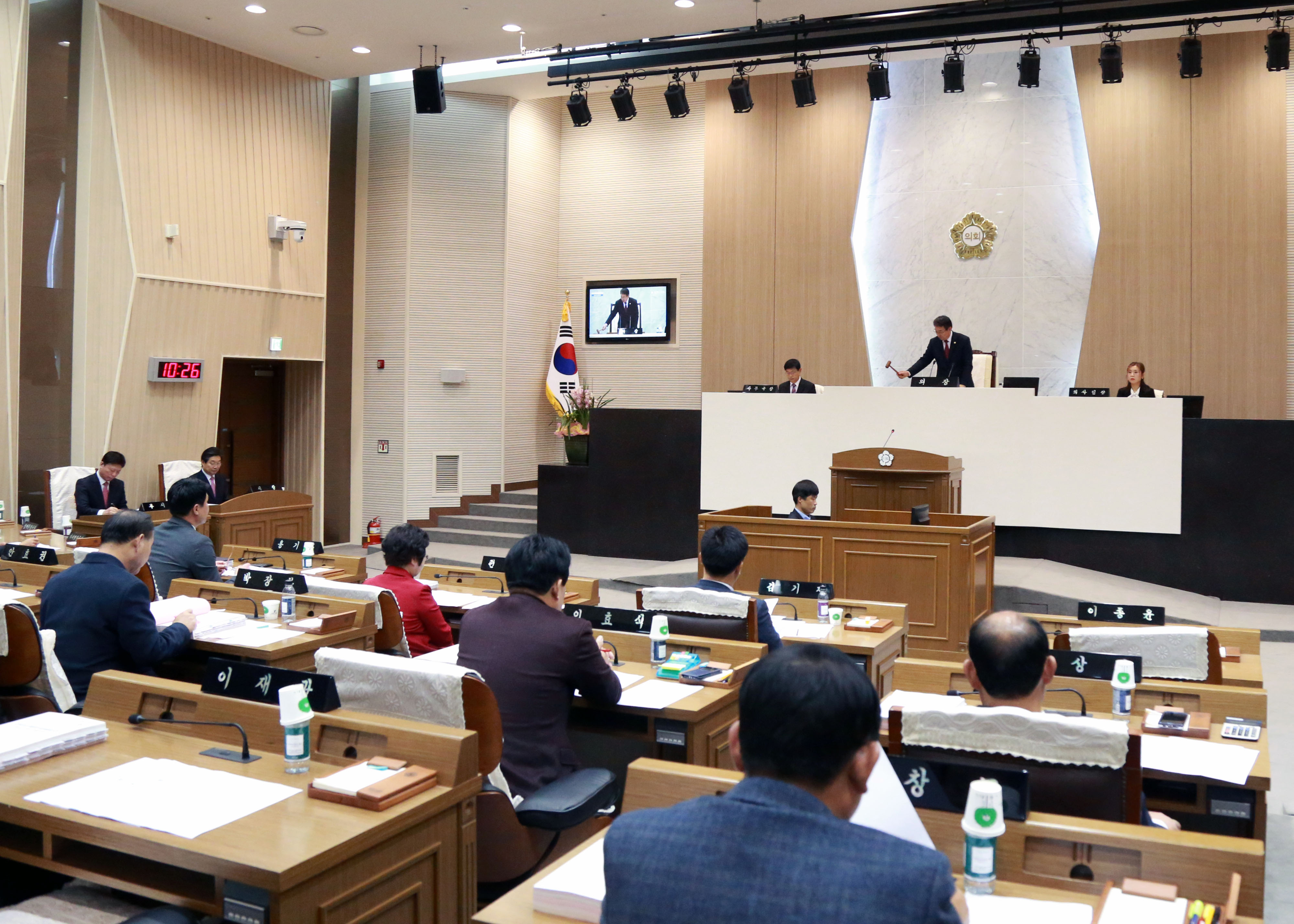 당진시의회, 제50회 제2차 정례회 개회