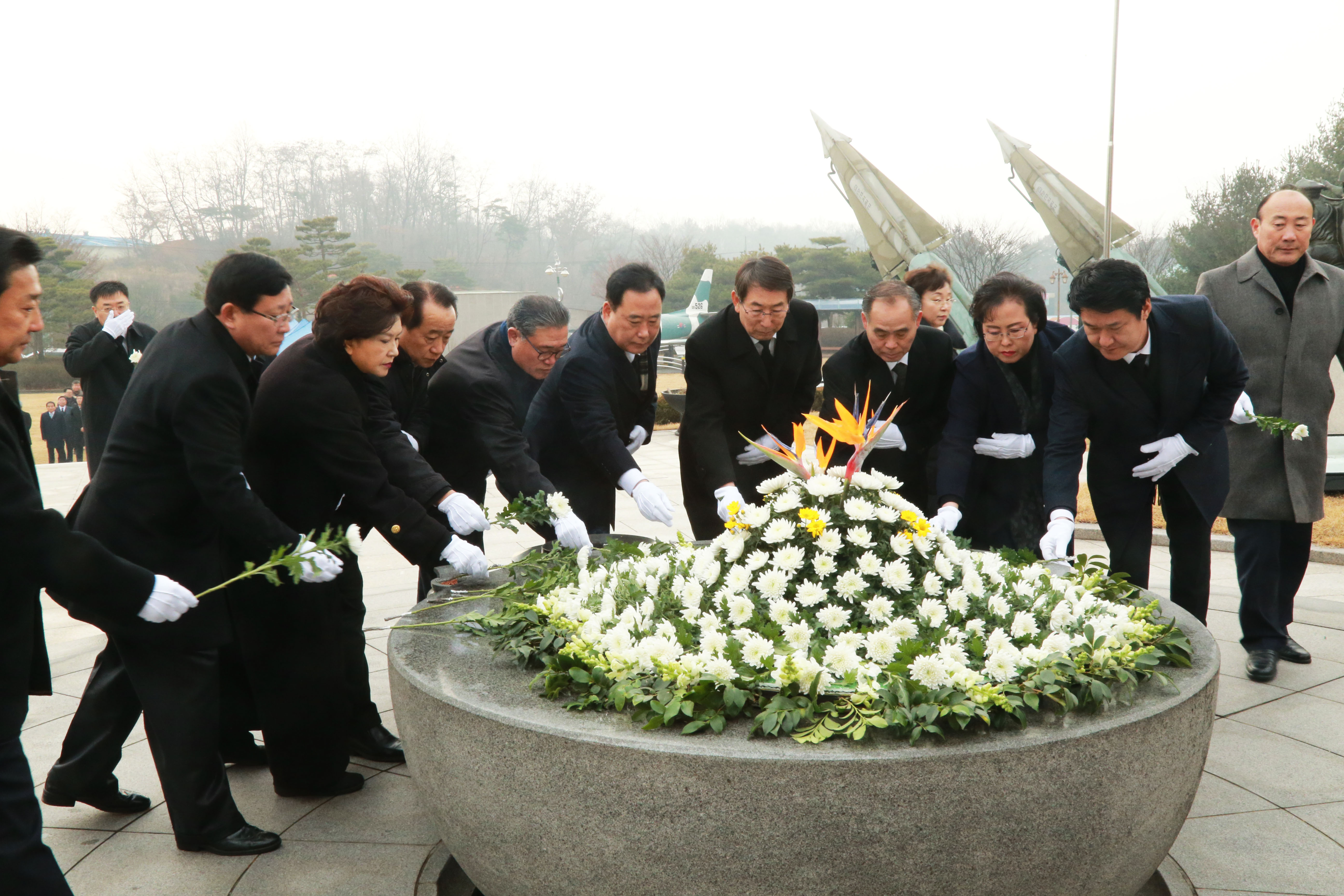 1월 1일 신년참배 참석