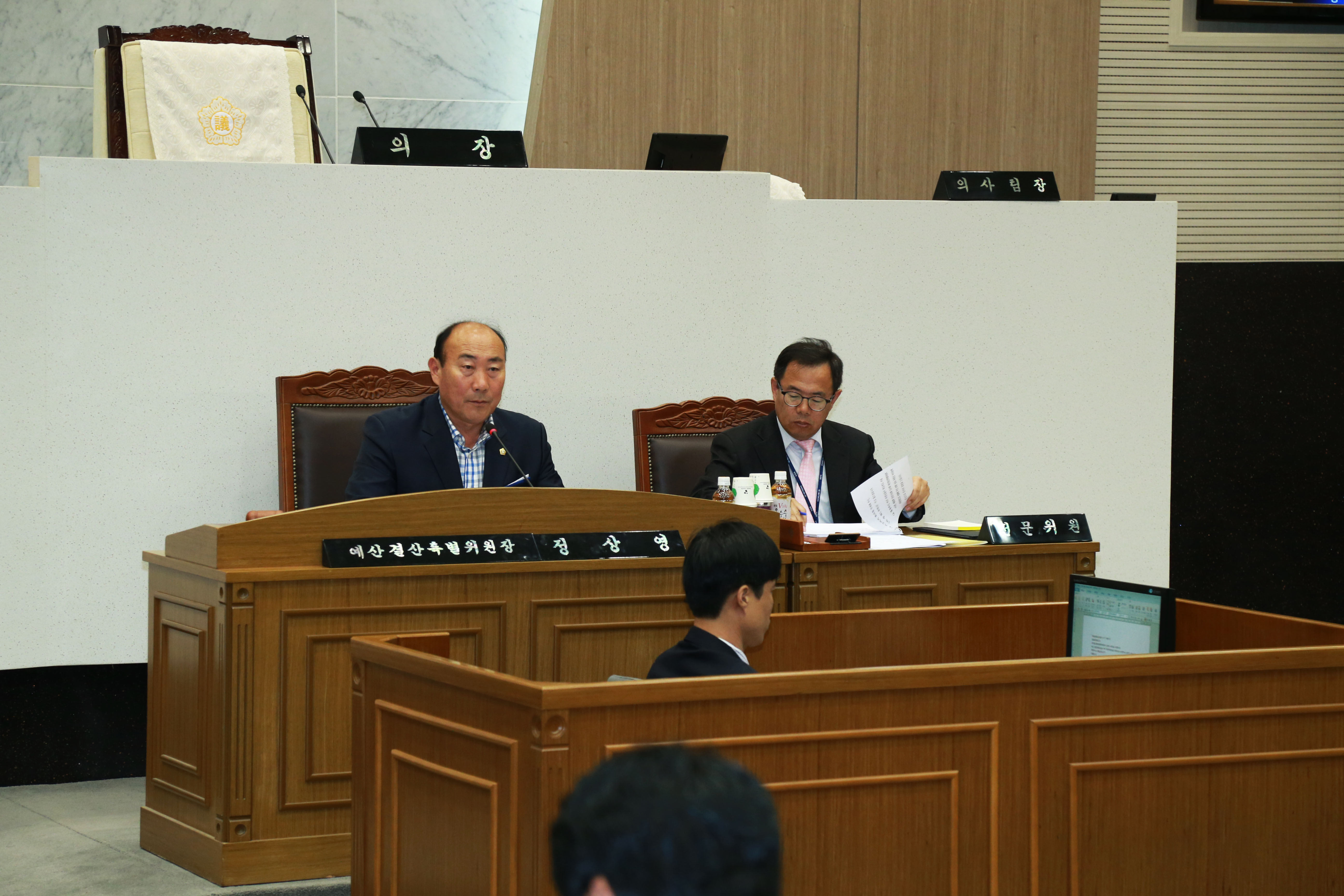 예산결산특별위원회 운영