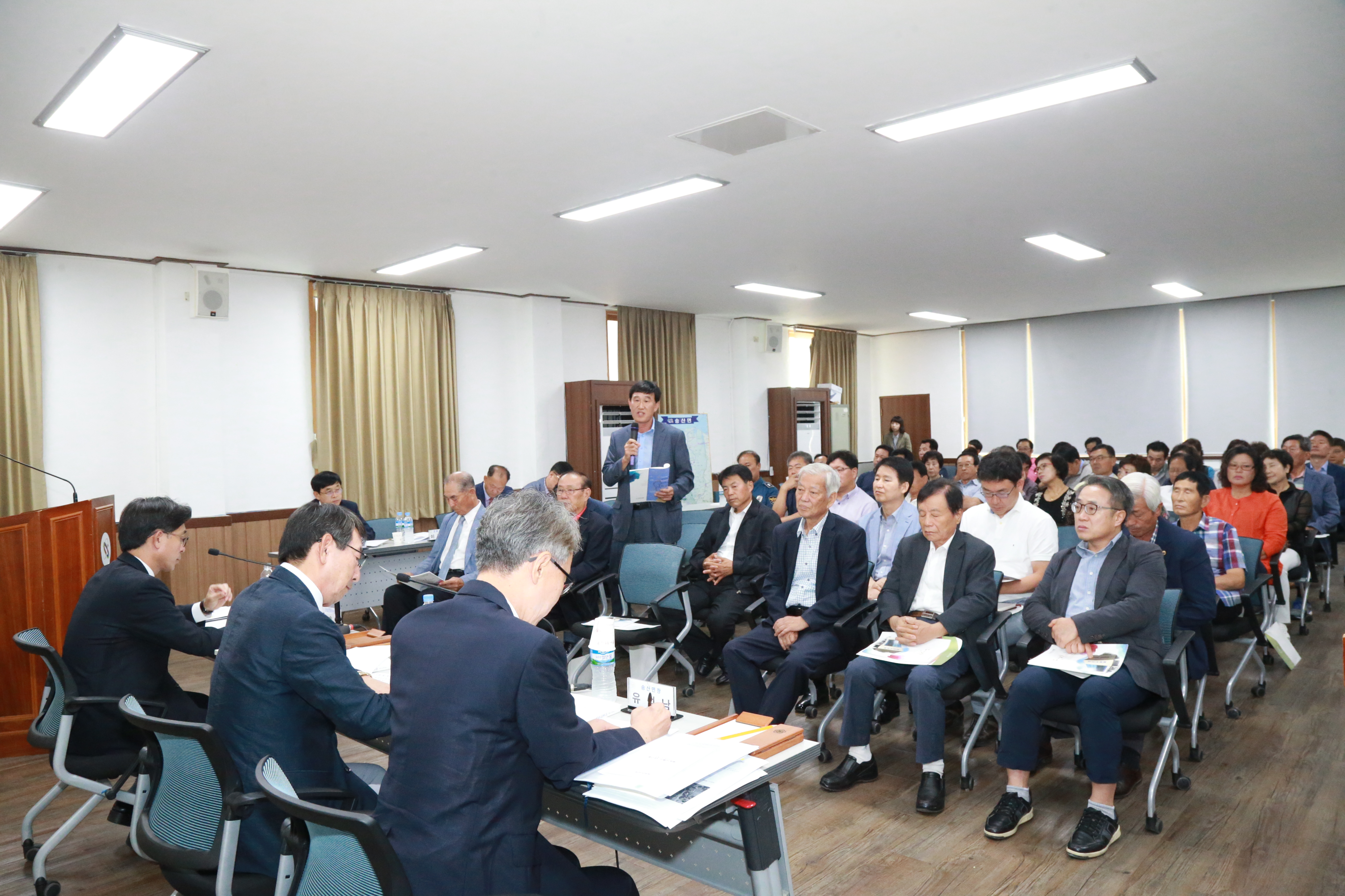 2017년 이동의정실 운영(송산면)