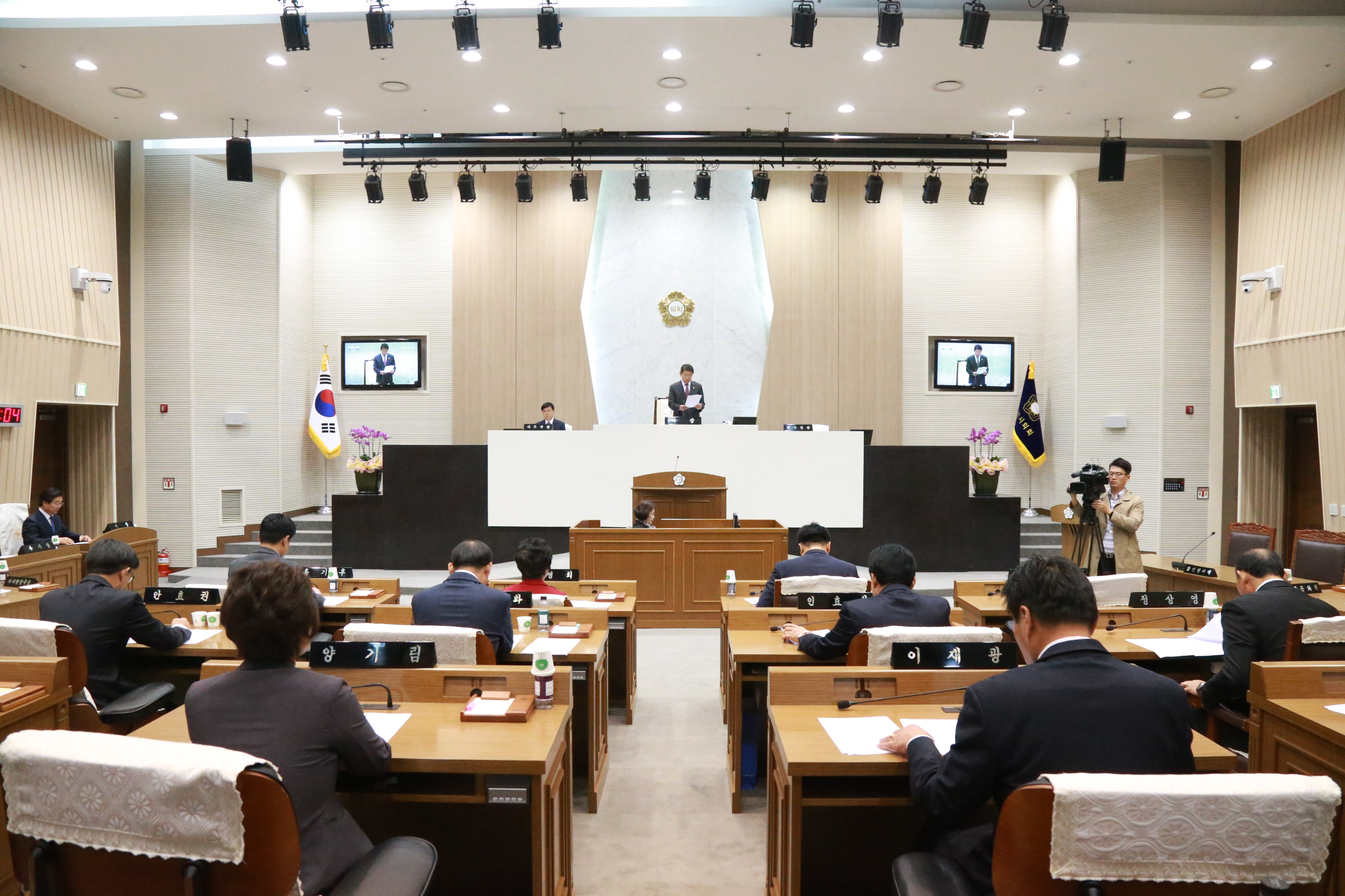 제49회 당진시의회 임시회 개회