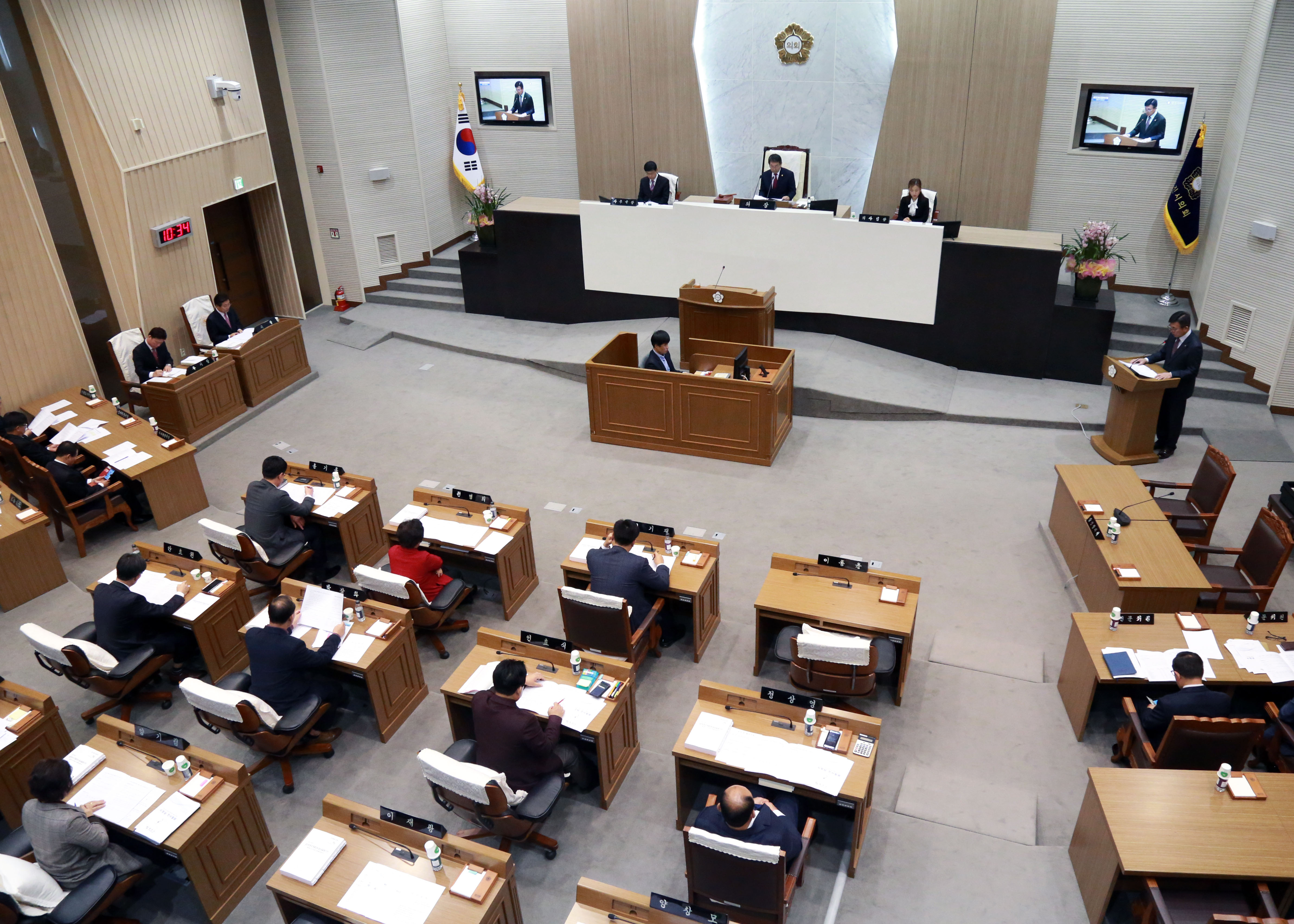 당진시의회, 제50회 제2차 정례회 개회