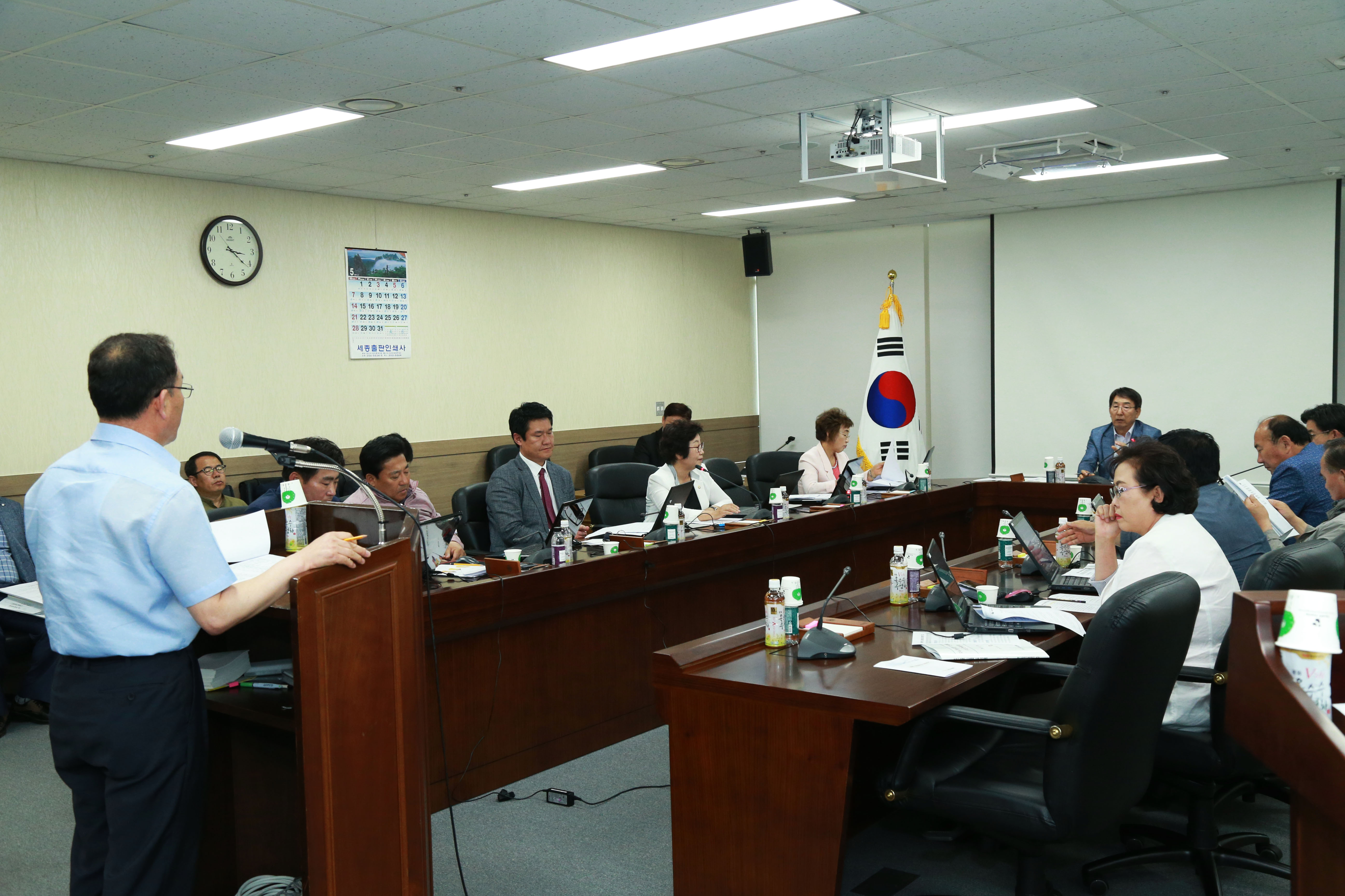당진시의회 5월 의원출무일 운영