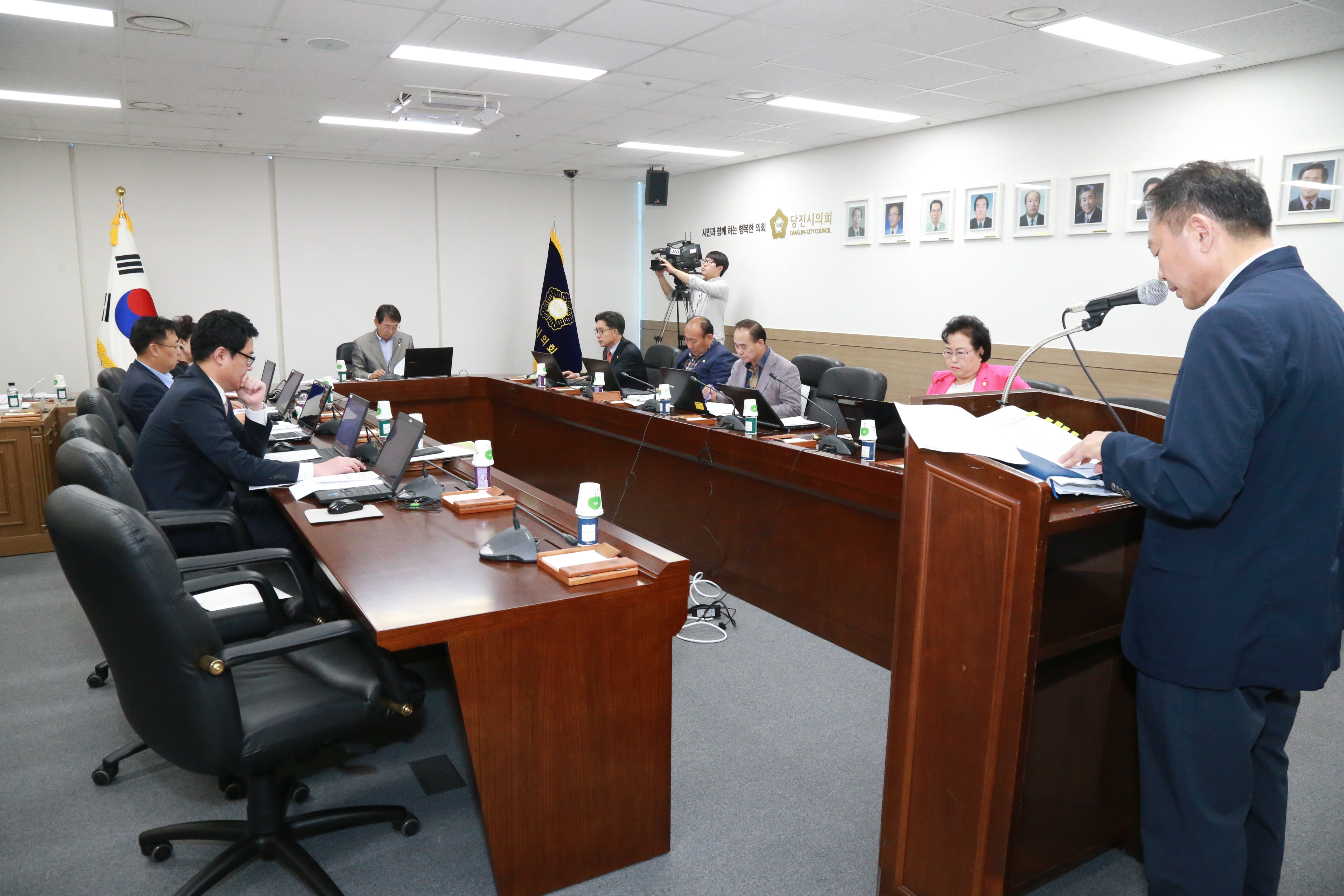 당진시의회 9월 의원출무일 운영