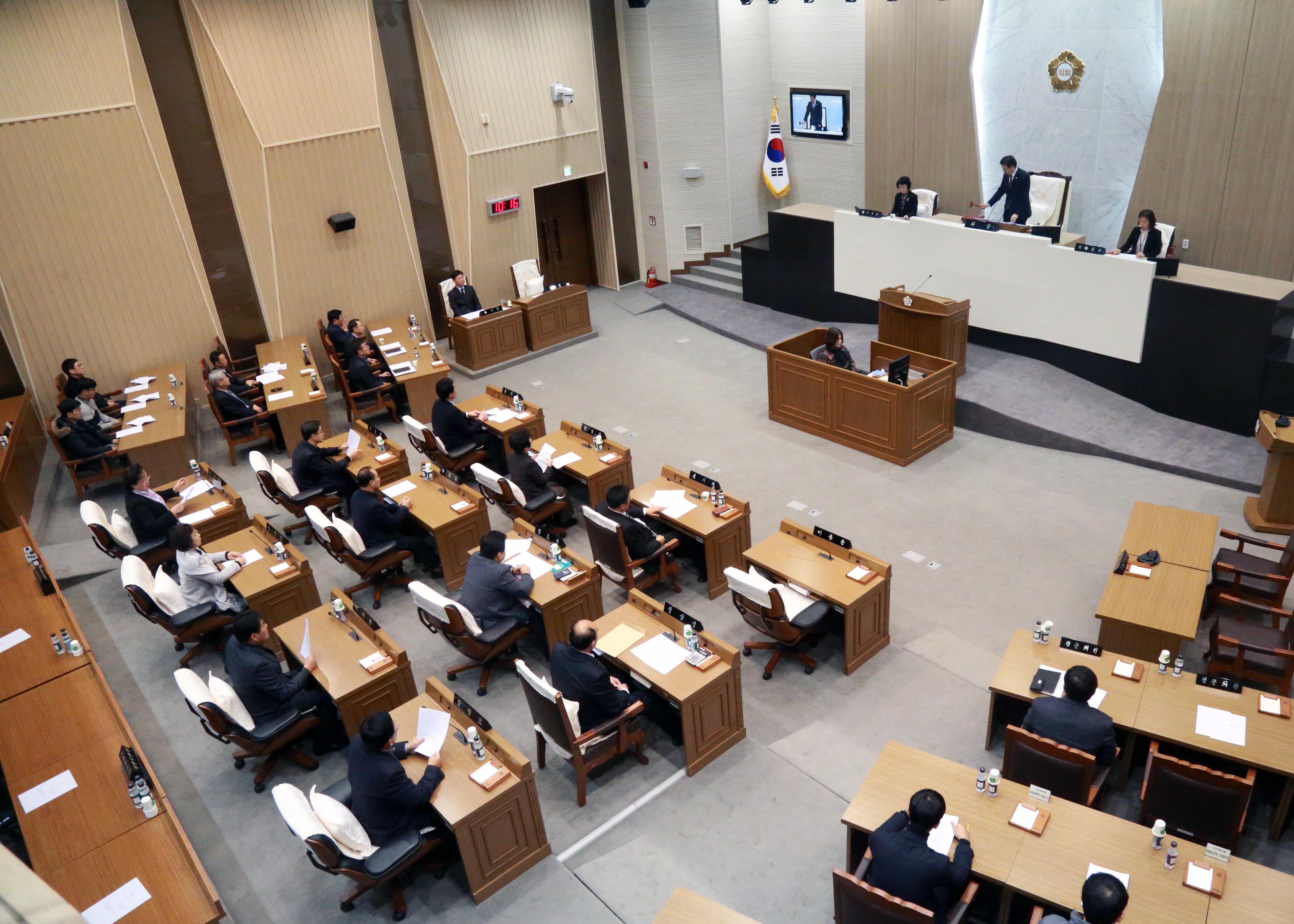 제51회 임시회 개회 및 제1차 본회의