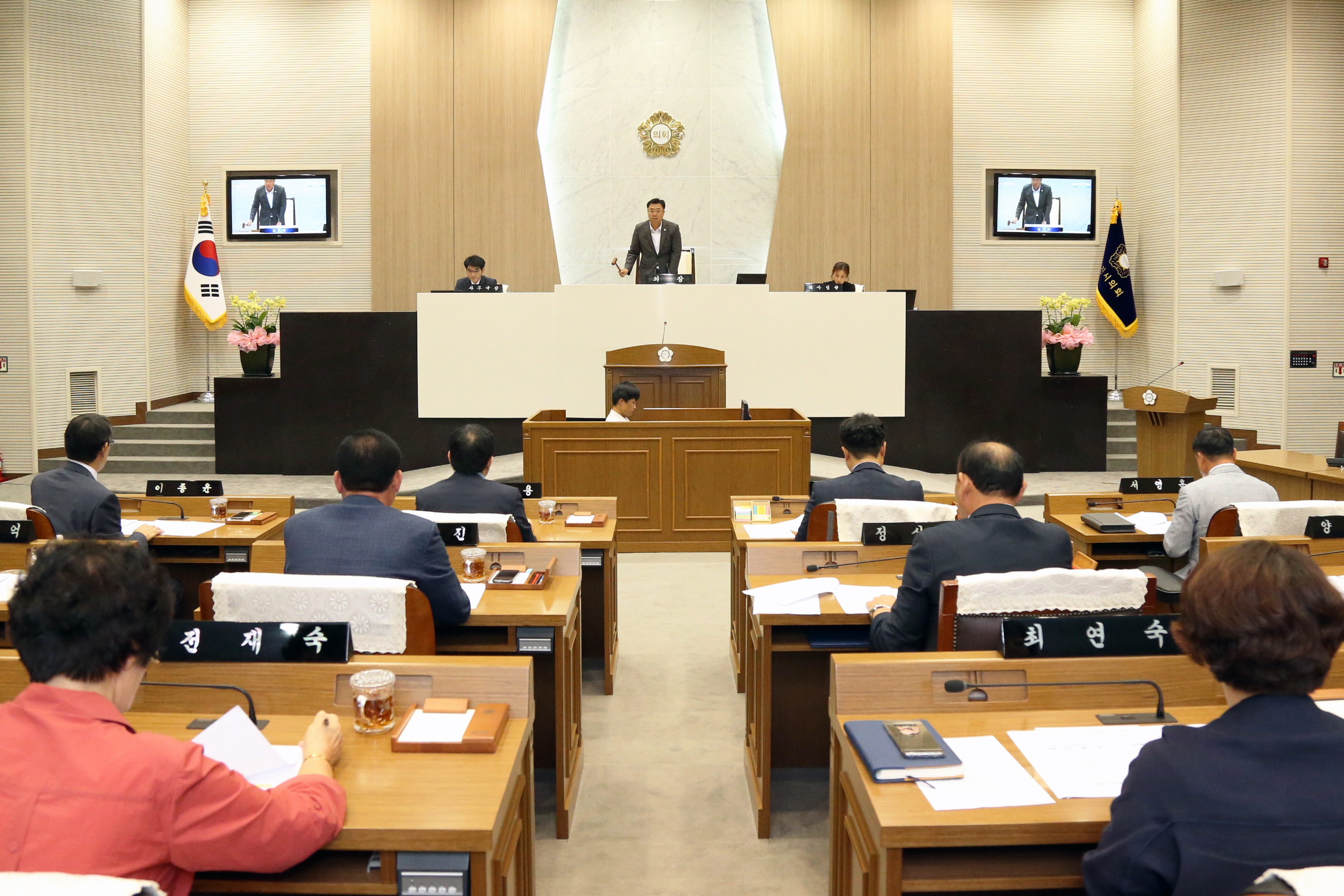 당진시의회, 제56회 제1차 정례회 개회 