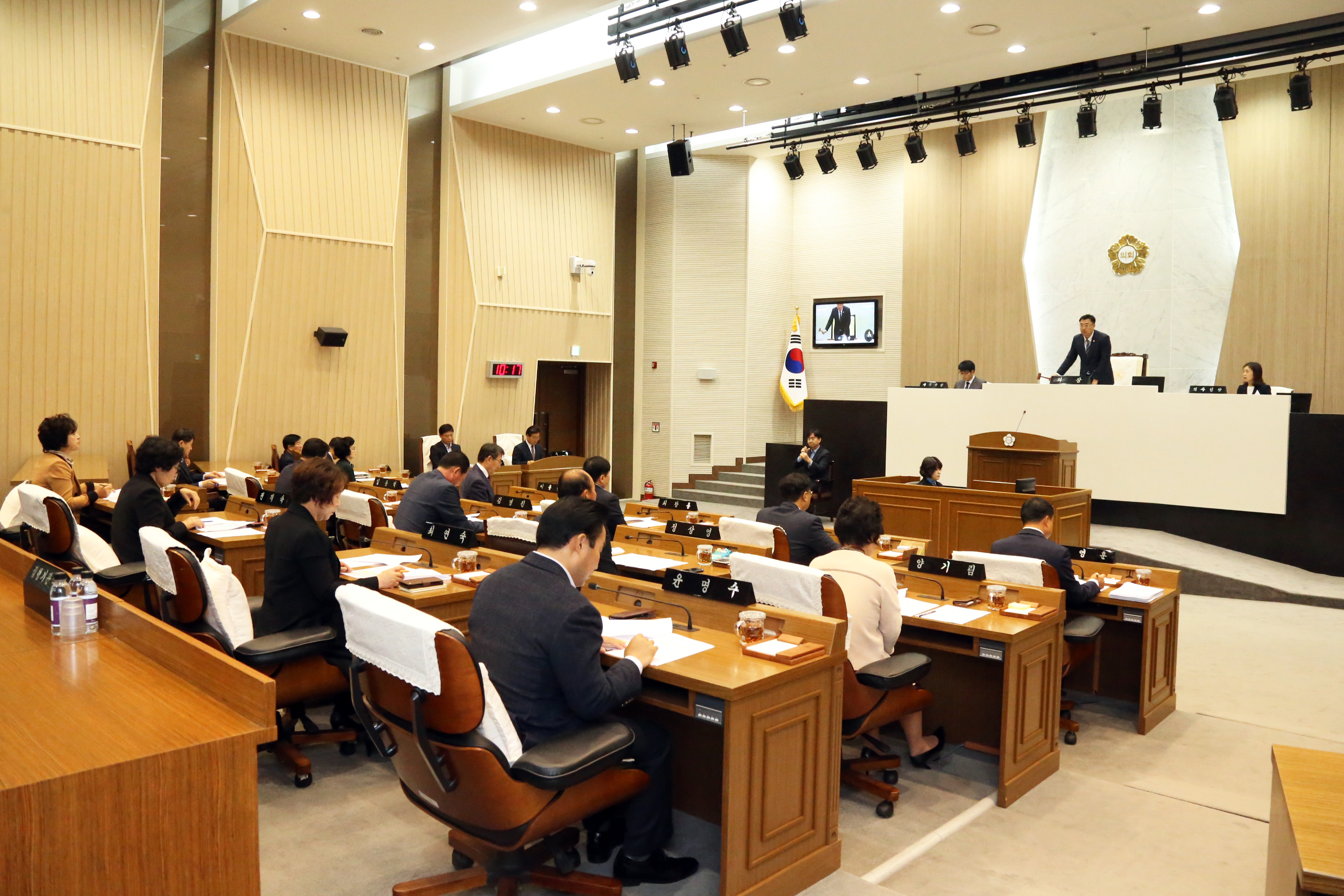 제57회 당진시의회 임시회 개회