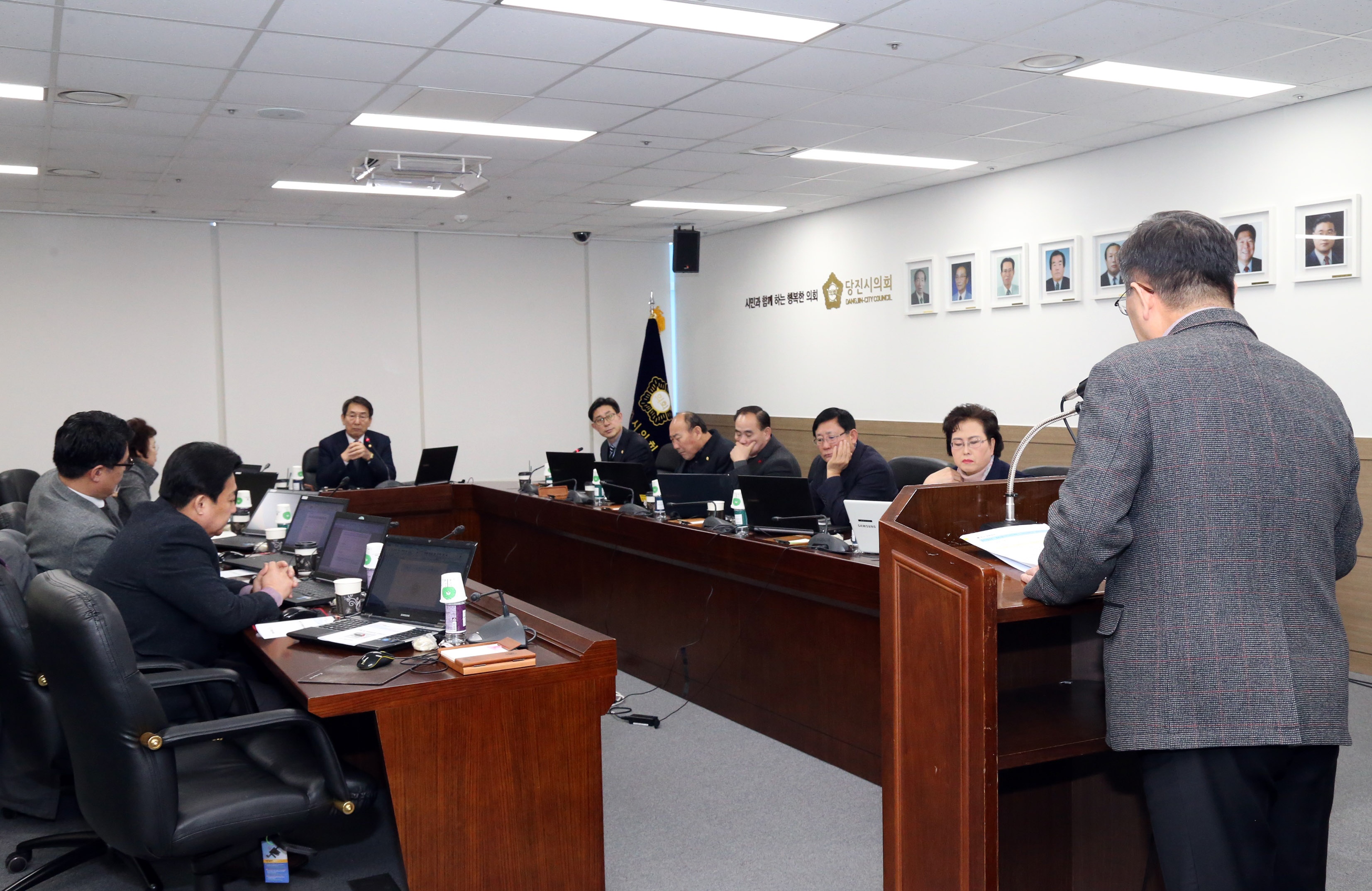 당진시의회 2월 의원출무일 운영